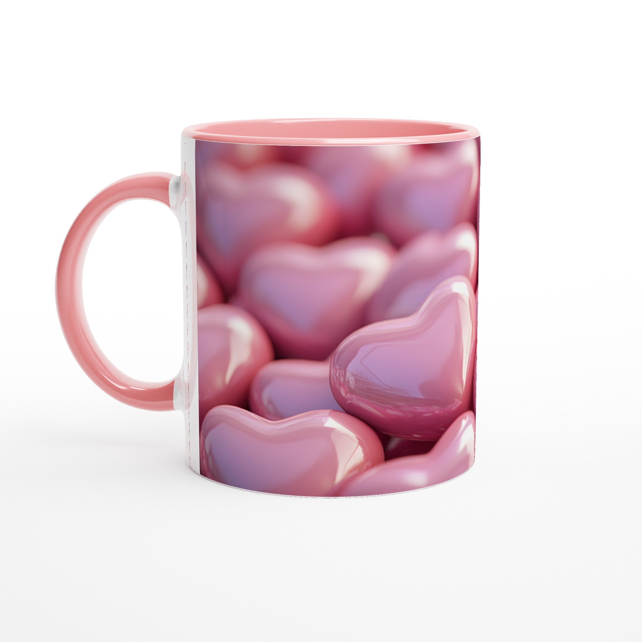 Kärleksfull 11oz Keramisk Mugg – Ge liv åt dina känslor med en touch av rosa glamour! 6 91449e8b-9145-4426-adbe-b043745d63f4