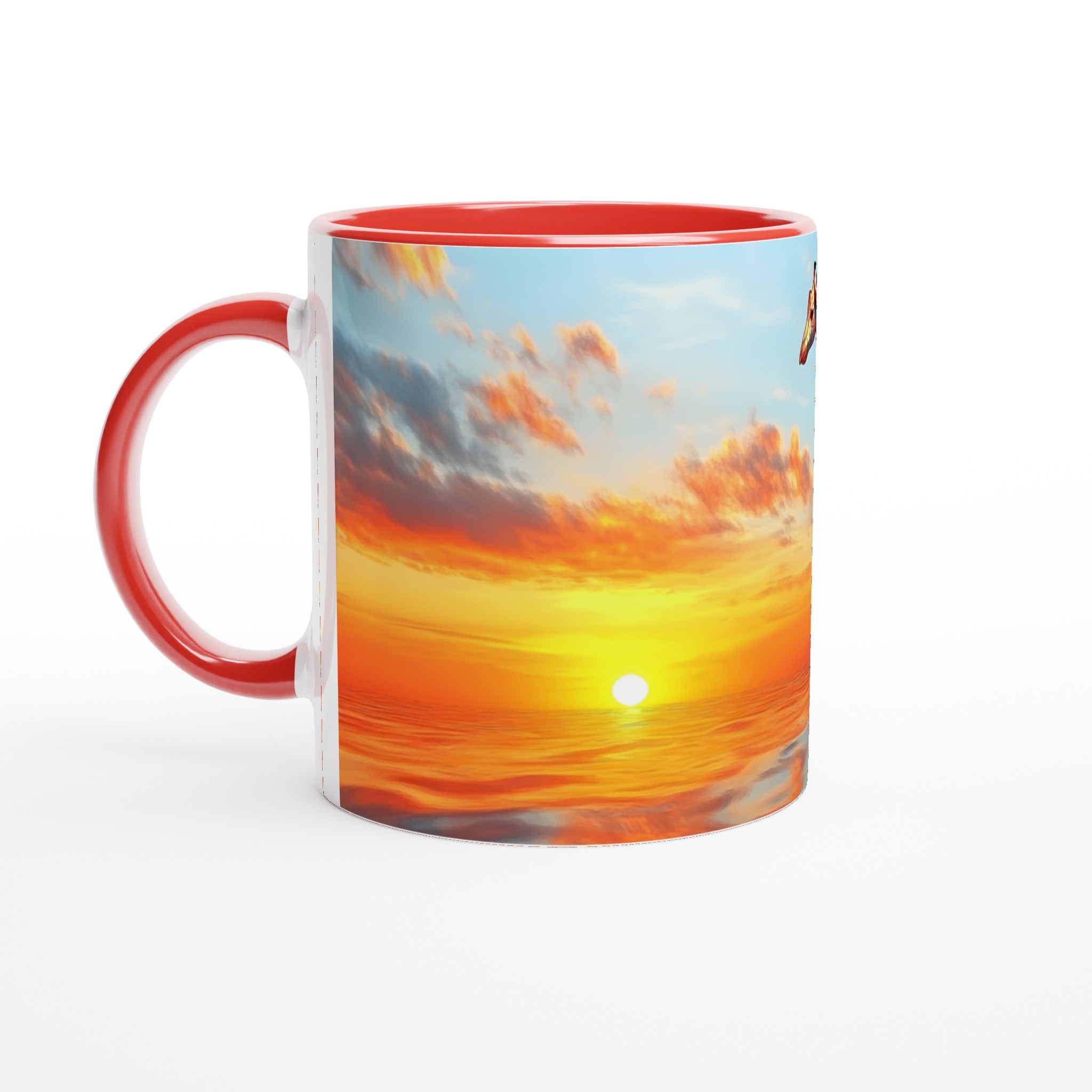 Abstrakt Giraff Solnedgång Keramikmugg – Konstnärlig 11oz Kaffemugg i Ditt Val av Färg 5 918f9ad4-2673-4b6f-a841-1e0fb9c22c16