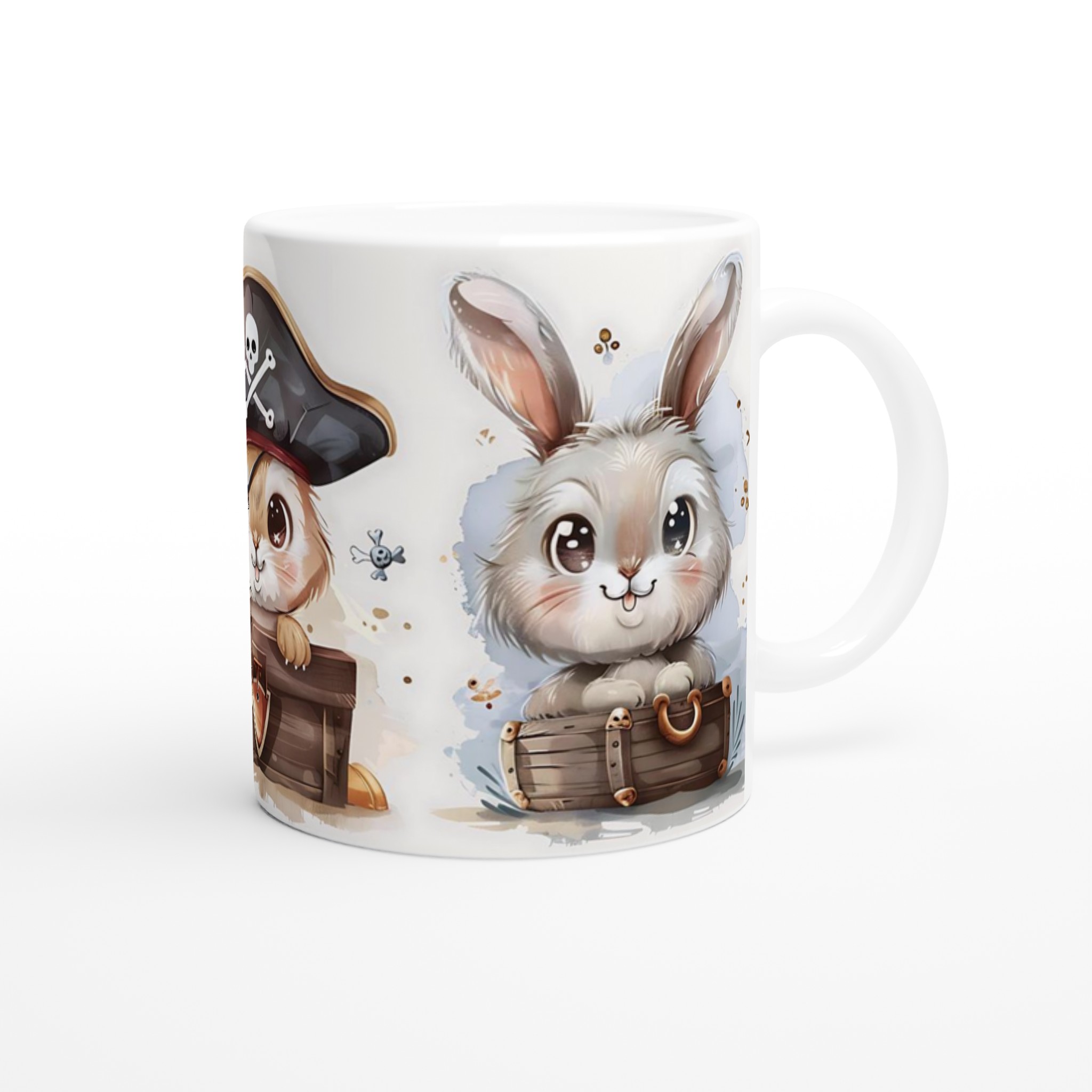 Piratkaniner 11oz Keramisk Mugg – Lekfull Design för Äventyrare i Olika Färger 9 9192d4fe-b3d7-4bac-bc68-d37b2388969d