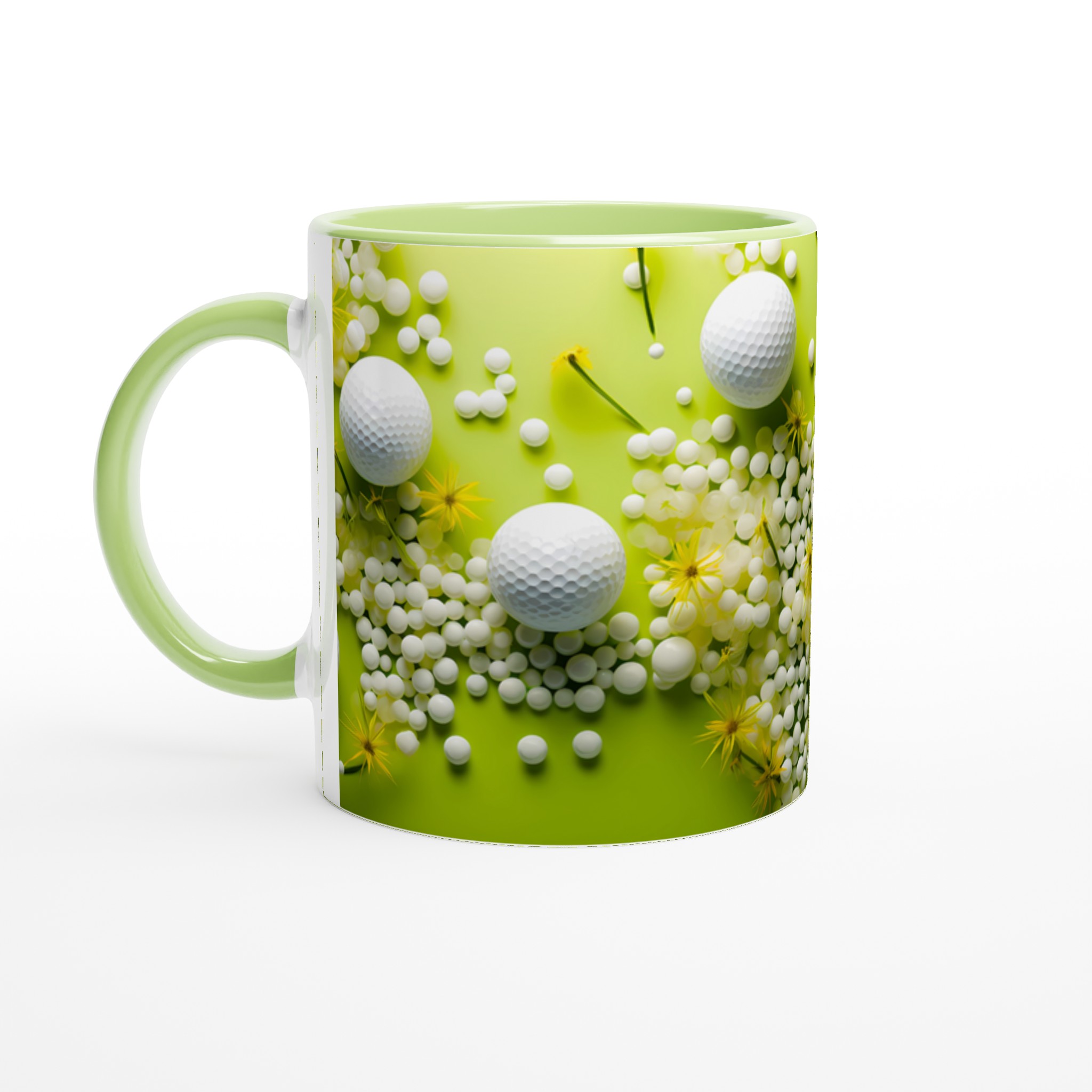 Golfboll & Dandelion Mugg – 11oz Keramikmugg i din favoritfärg för golfentusiasten 3 91a45515-86a8-4463-ae12-90eb3400b4c9