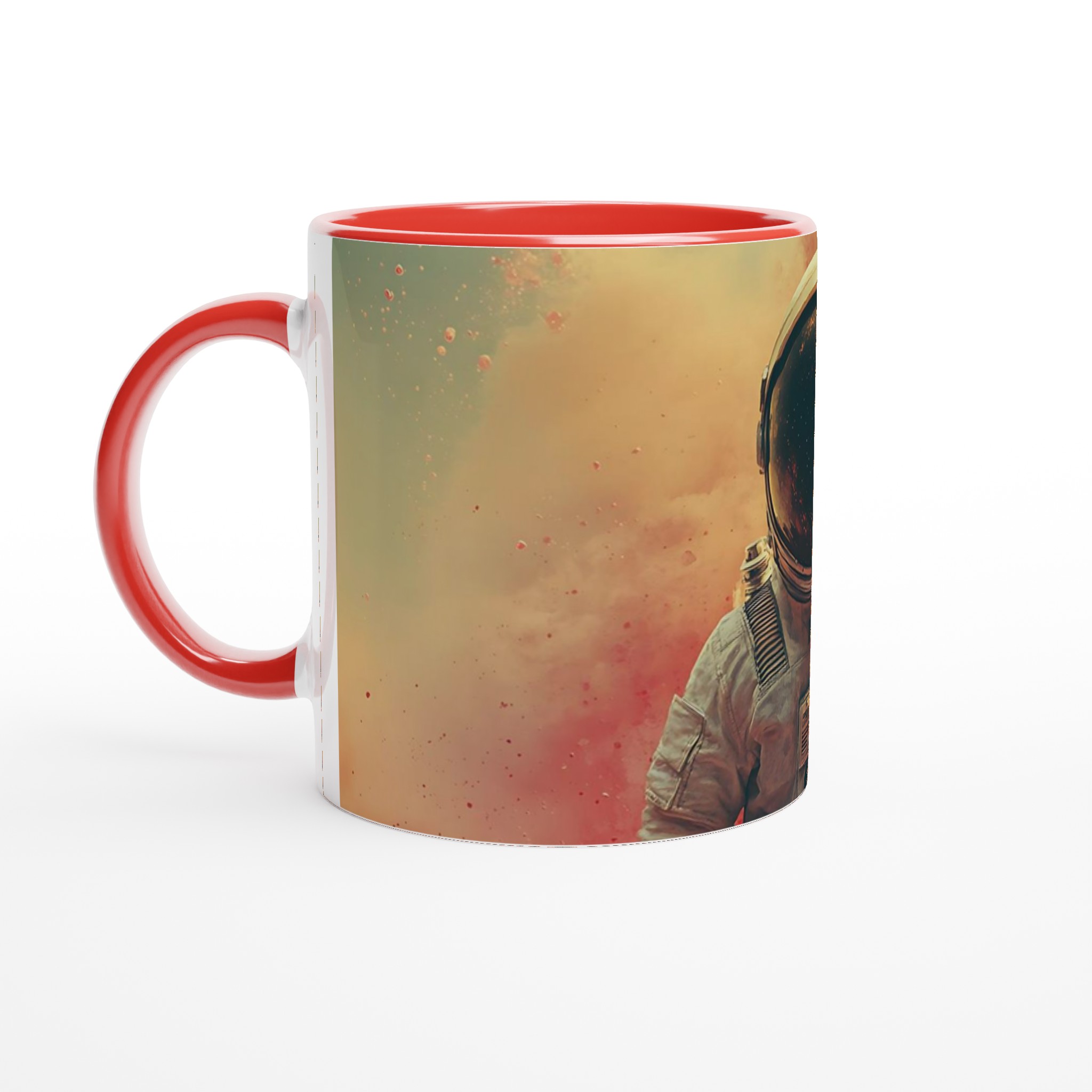 Kosmisk Äventyrsmugg: Astronaut i Stjärnklart Rymden på 11oz Keramisk Mugg 5 91d9b7c6-f91a-4533-95fd-f66ea6348afd