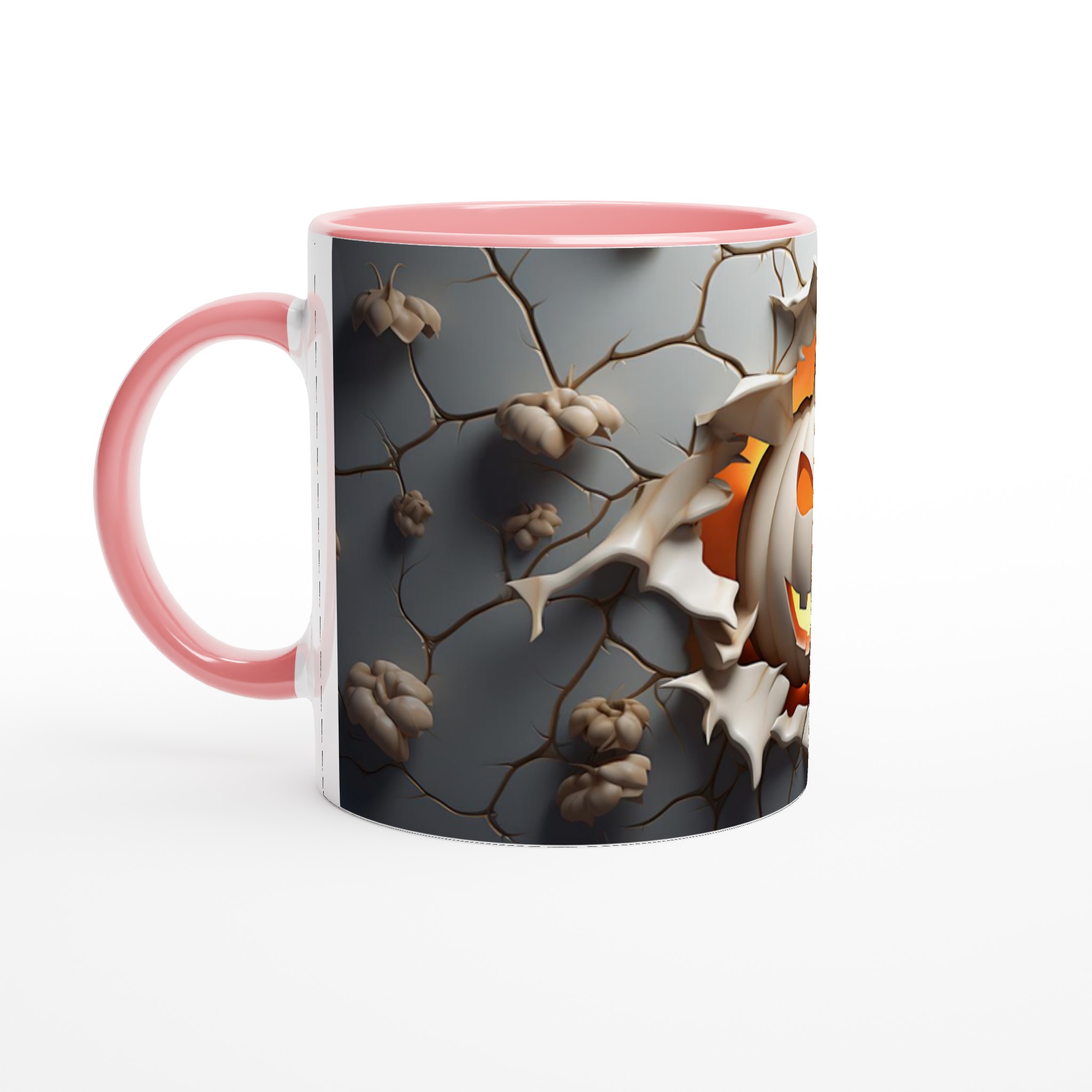 Läskig Pumpa Halloween Mugg – 11 oz Keramisk Mugg för Kusligt Mysiga Stunder, Välj bland 7 Färgstarka Nyanser! 6 91e25ce9-2d24-4549-bc81-006ee0fa3d44