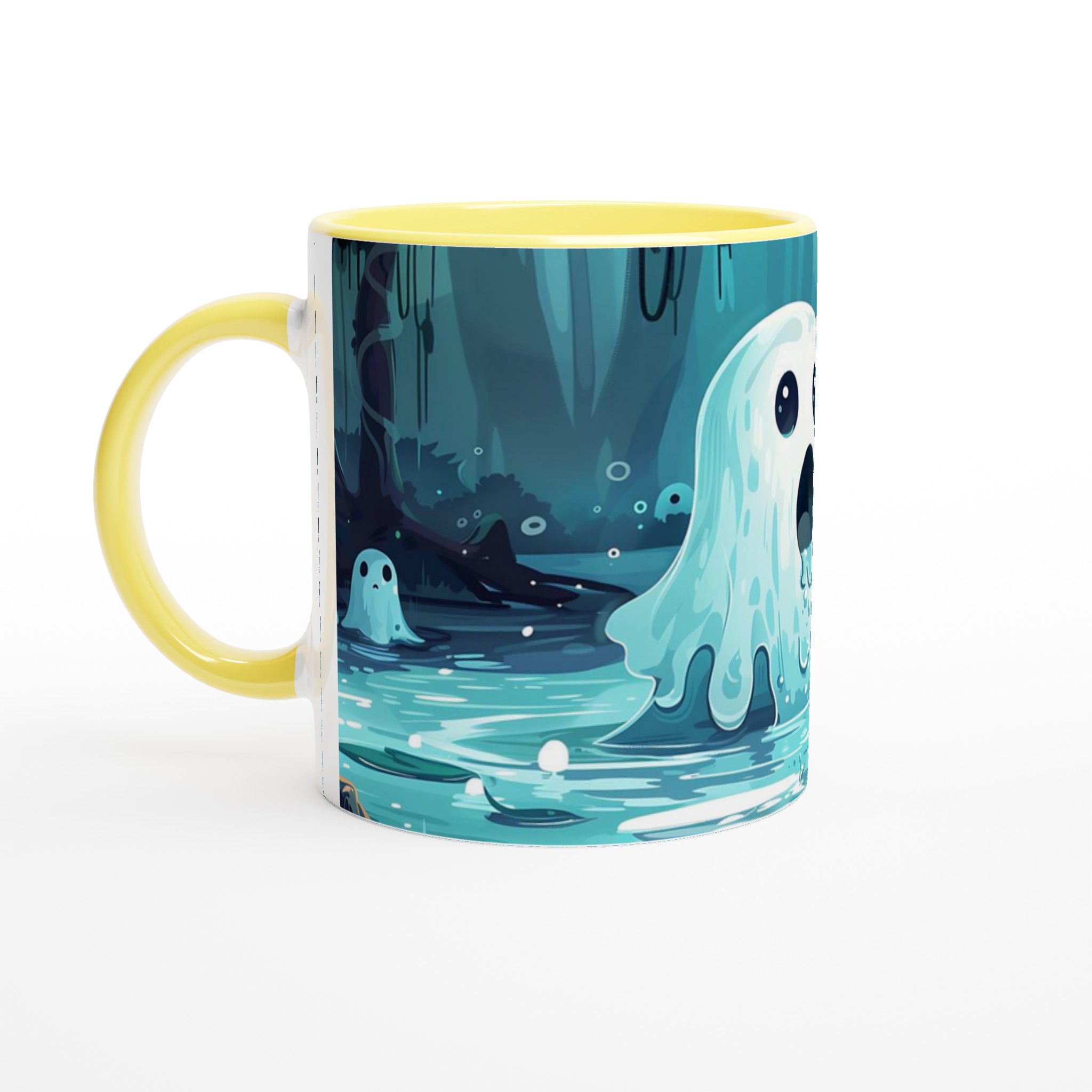 Kusligt Söt Spökfest Mugg – 11oz Keramisk Mugg för Kaffe, Te och Fika i Valfri Färg! 5 9286d98d-f96a-4072-9952-7d85360e6d08