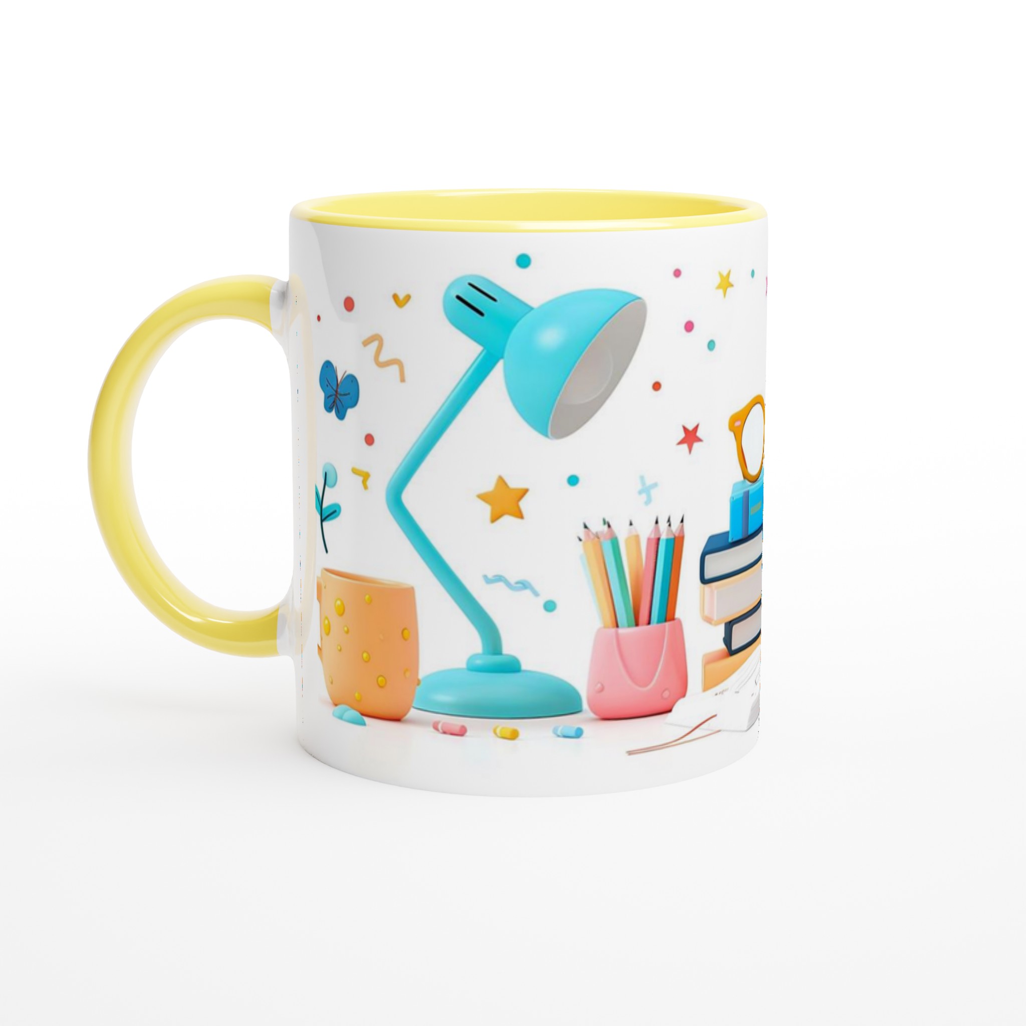 Färgglad Studiemugg – 11 oz Keramisk Mugg för Kreativa Själars Kaffestunder, Välj din Favoritfärg! 5 92b46c49-0a44-49e2-90c9-e1c4f77123e2