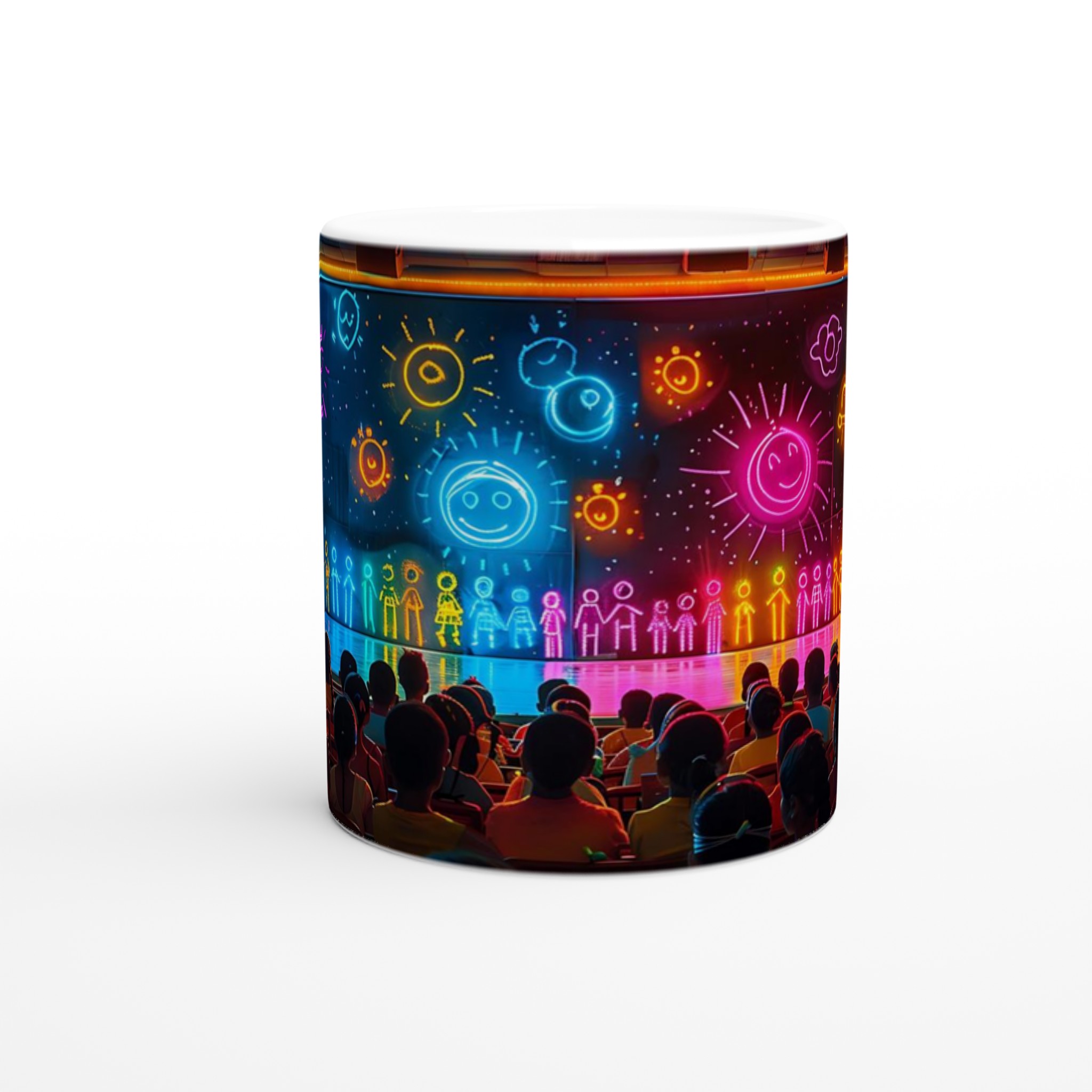 Neon-Glam Keramikmugg – Din Favoritdryck i Strålande Färger, 11 oz 8 92be4f89-486b-4478-8349-62151b010959