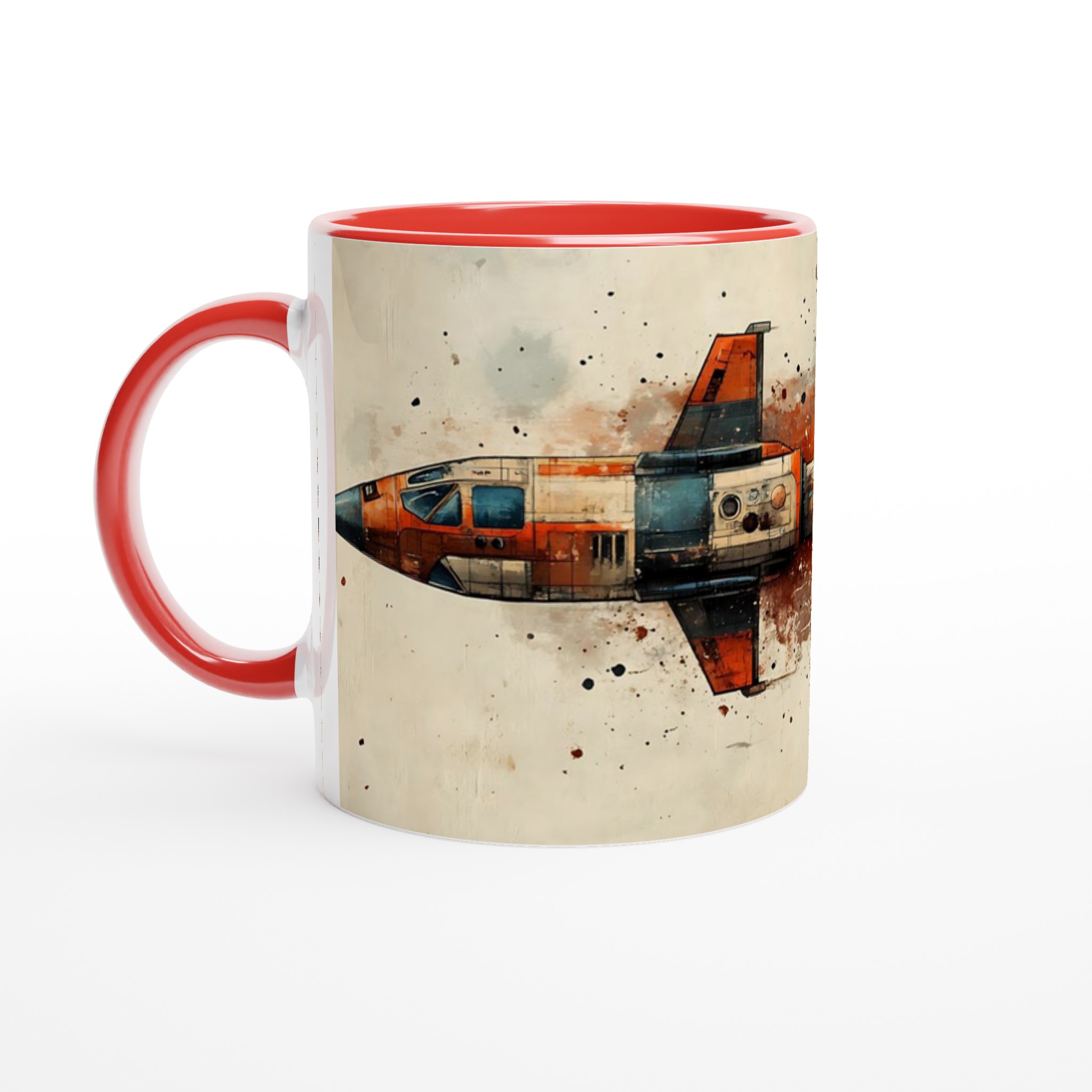 Retro Rymdskepp Mugg – Vild Energitryck i Keramik, Välj Din Färg! 5 935c0bd4-d621-47ee-9fe5-1bb011d90d47