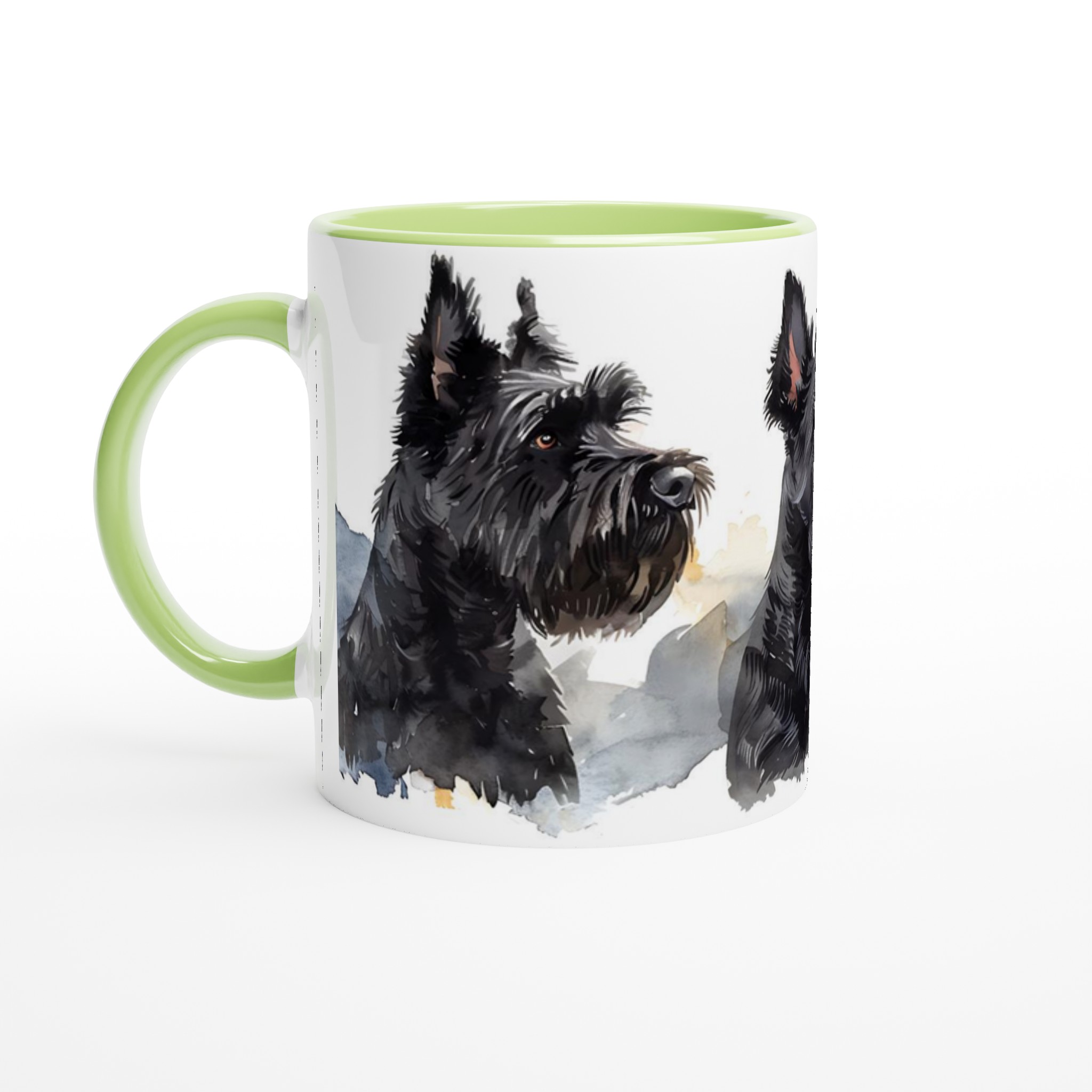 Terrier Triumf: Elegant Svart Akvarellmugg – En Perfekt Present för Hundälskaren i Sju Färgval 6 9368b39b-345a-445d-9e9b-60ba10fa4014