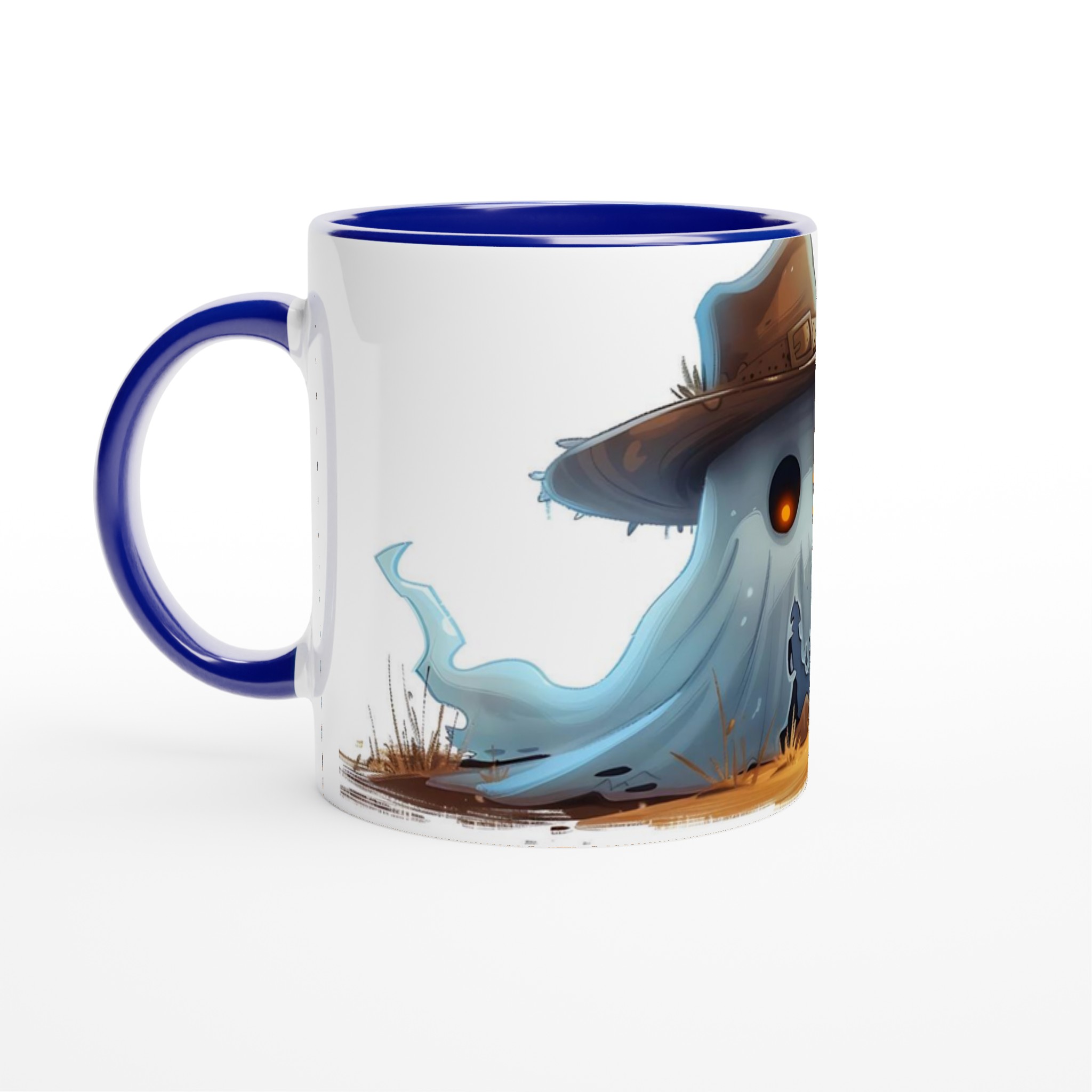 Spooky Western Ghost Mugg – 11oz Keramisk Mugg med Roligt Motiv i Valfri Färg 4 93ae3386-7994-4a80-9da8-4219b0677fd3
