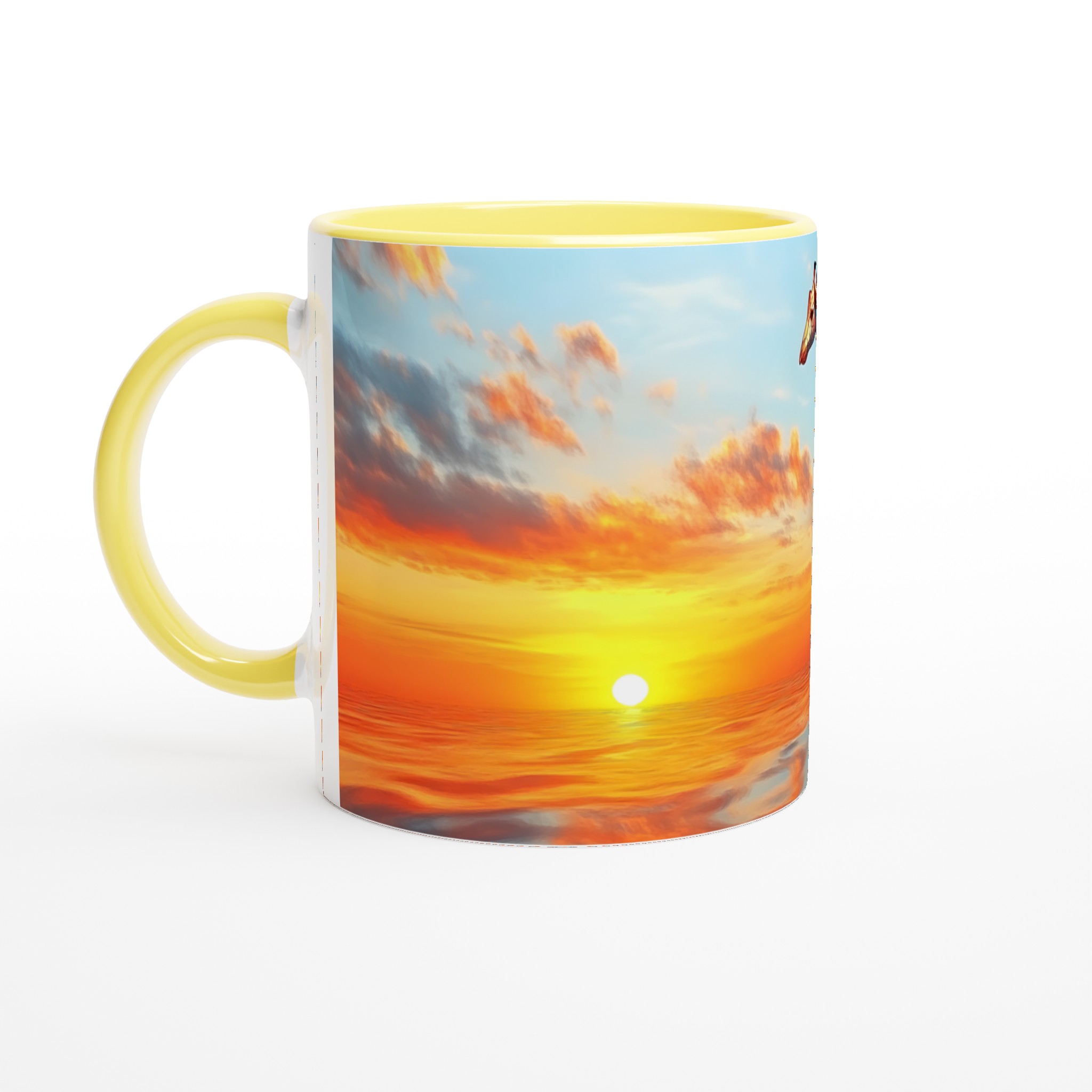 Abstrakt Giraff Solnedgång Keramikmugg – Konstnärlig 11oz Kaffemugg i Ditt Val av Färg 3 93faa51d-065b-4a0c-acf0-621a1f93619a