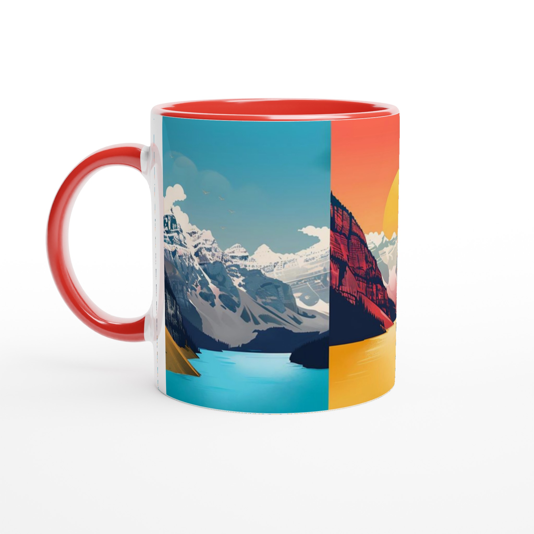 Majestic Mountain Lake Mugg – Välj din Färgstarka Utsikt! 2 94298d67-8ebb-4253-bdae-c2013a60877b
