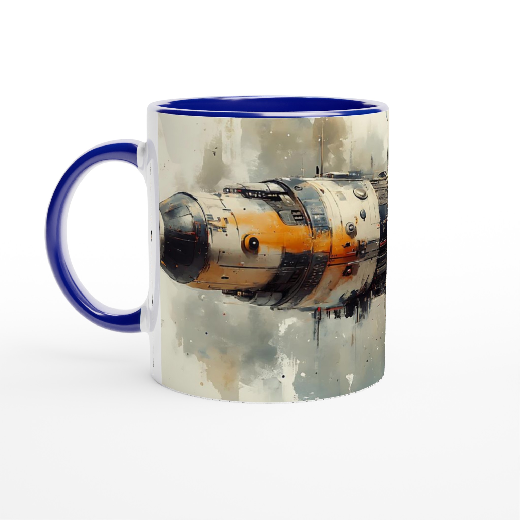 Space Voyage: Industriell Sci-Fi-Mugg i 11 oz Keramik – Välj Din Färg! 7 94c6785b-5f8e-447f-bba6-9b199ed671de