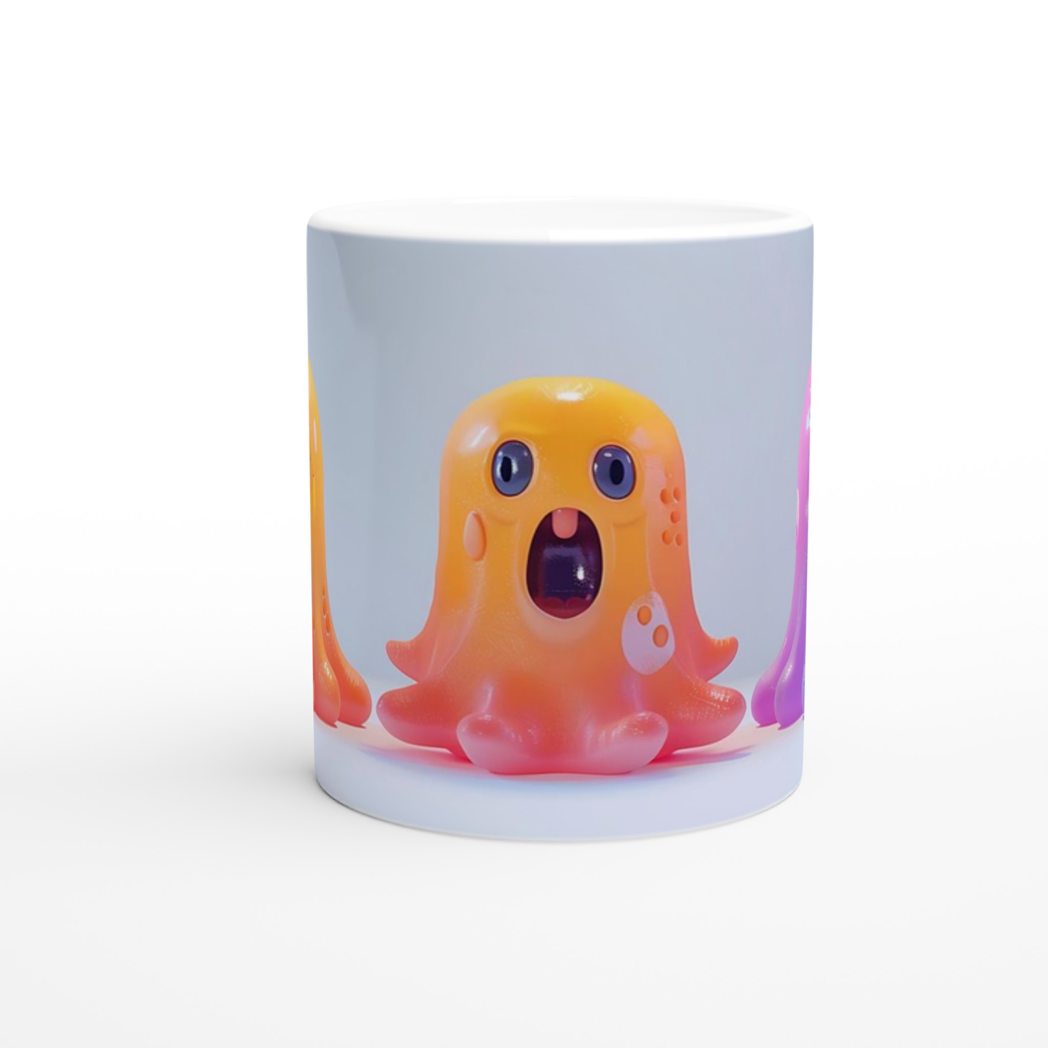 Förskräckt Bläckfisk Keramikmugg - Charmig & Färgglad 11oz Kaffemugg i Ditt Val av Färg 8 95065fe7-1ed5-455f-9c1f-8244d0f4eeeb