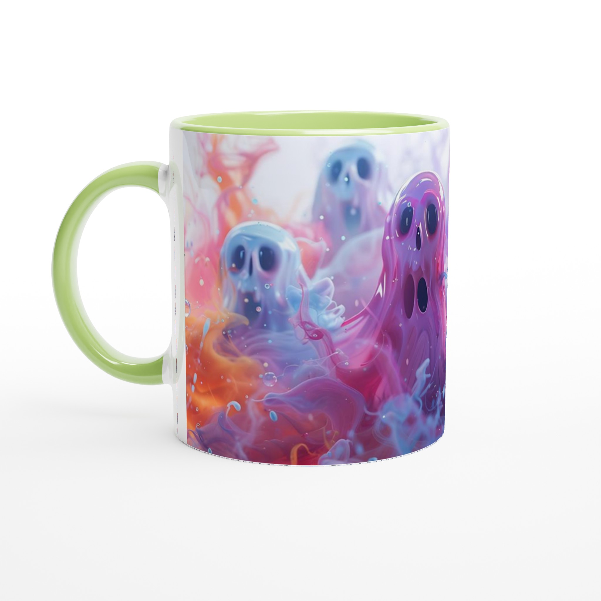 Mångfärgad Spökmugg i Keramik – 11oz Rolig Design i Flera Färgval 3 956b9c9c-186d-45d7-af50-cb31a485dd5b