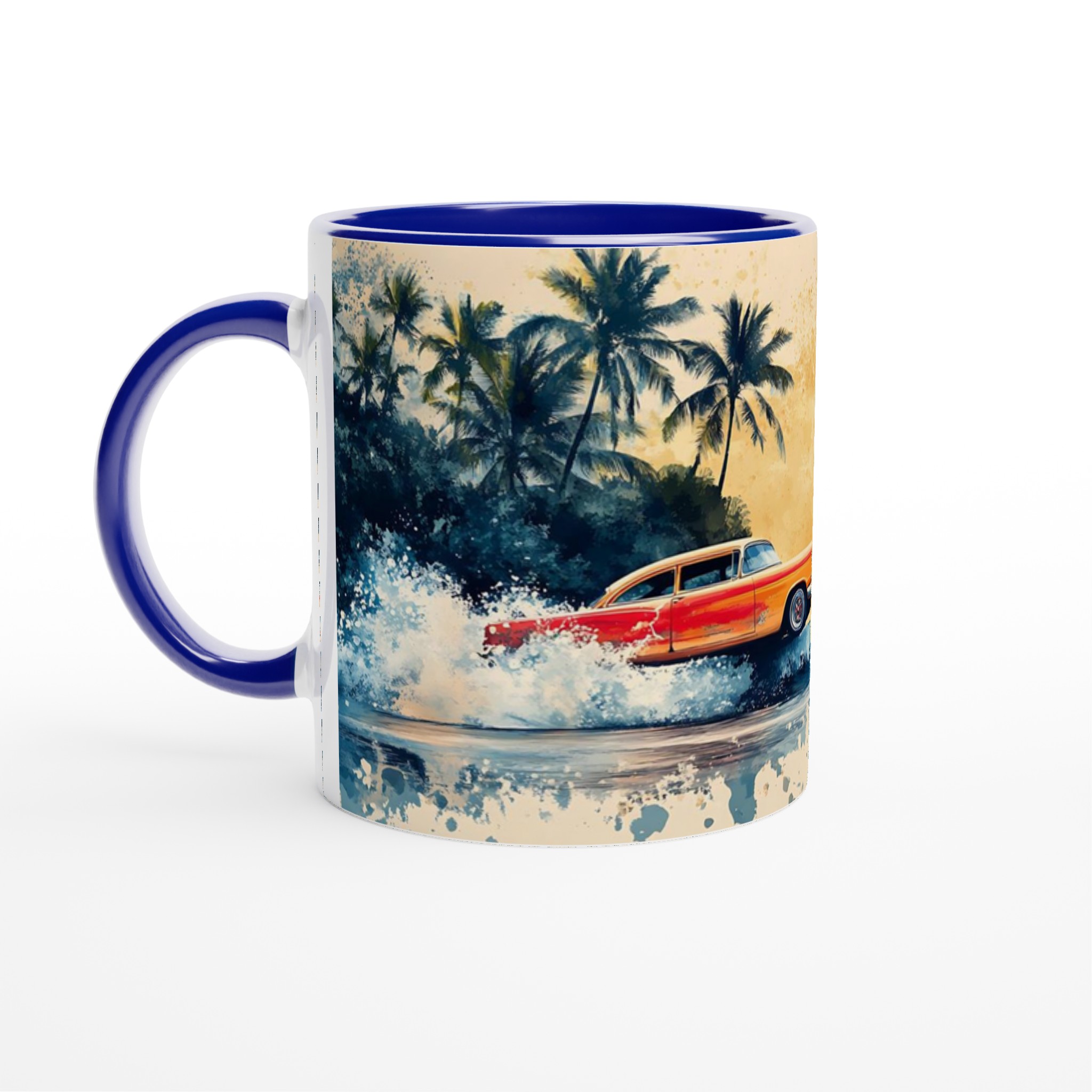 Retro Surfari – 11oz Keramikmugg i din valfria färgpalett 7 95f730d2-636a-495b-a813-8f97073f5177