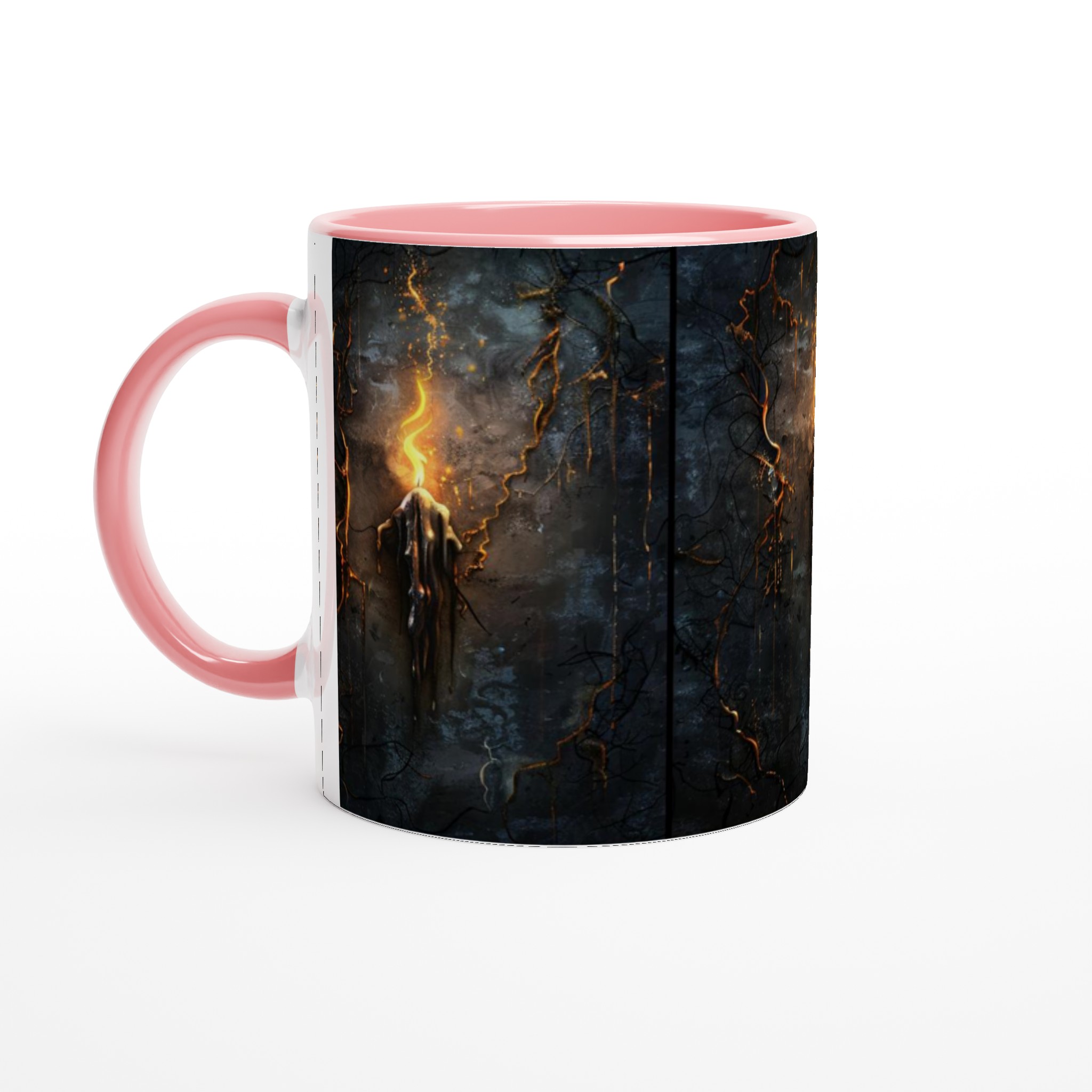 Mystisk Gryning 11oz Keramisk Mugg - Gotisk Eldkonst i 7 Valfria Färger 6 96e7da51-2d74-45c2-97a4-a1315c572be2
