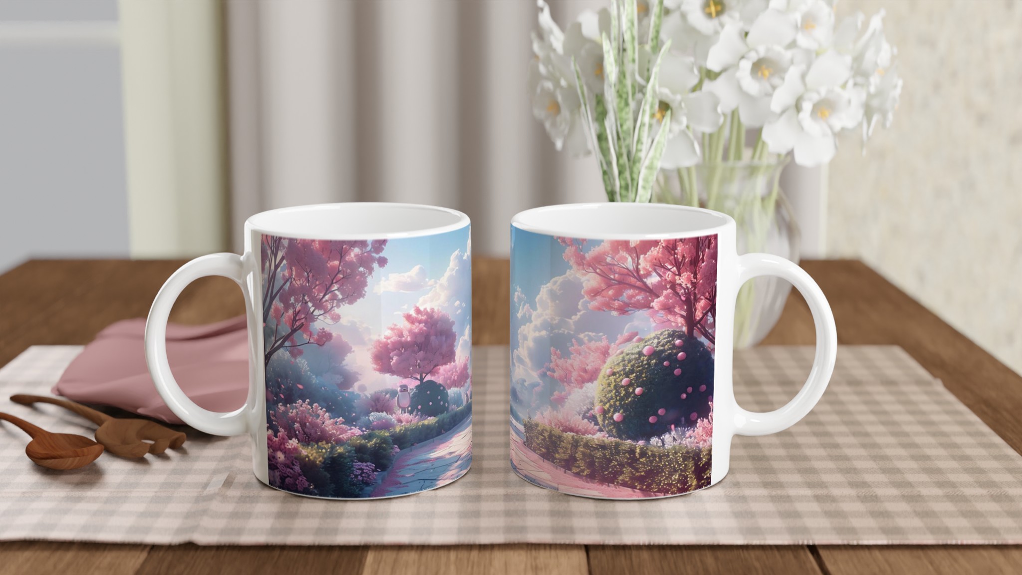Pastellrosa Dröm Keramikmugg - 11oz i Valfri Färg - För Kaffe, Te och Magiska Stunder 10 971ec47a-1157-4281-ac12-42cd0658cb69