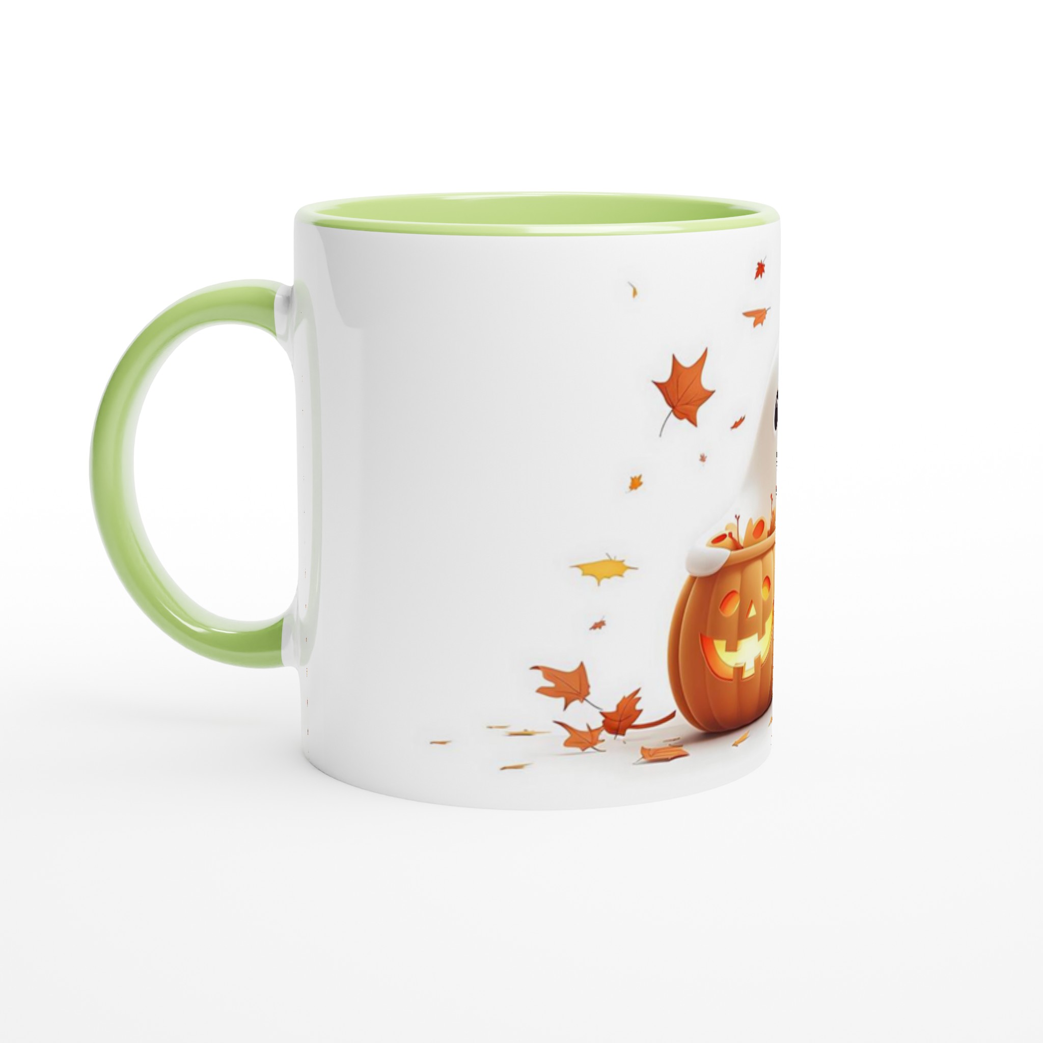 Bus eller Godis Spökmugg – Personlig 11oz Keramisk Mugg för Roliga Halloweenfiranden i ditt val av sju färger! 3 9723e29e-237c-45c4-b604-d63941e17aea