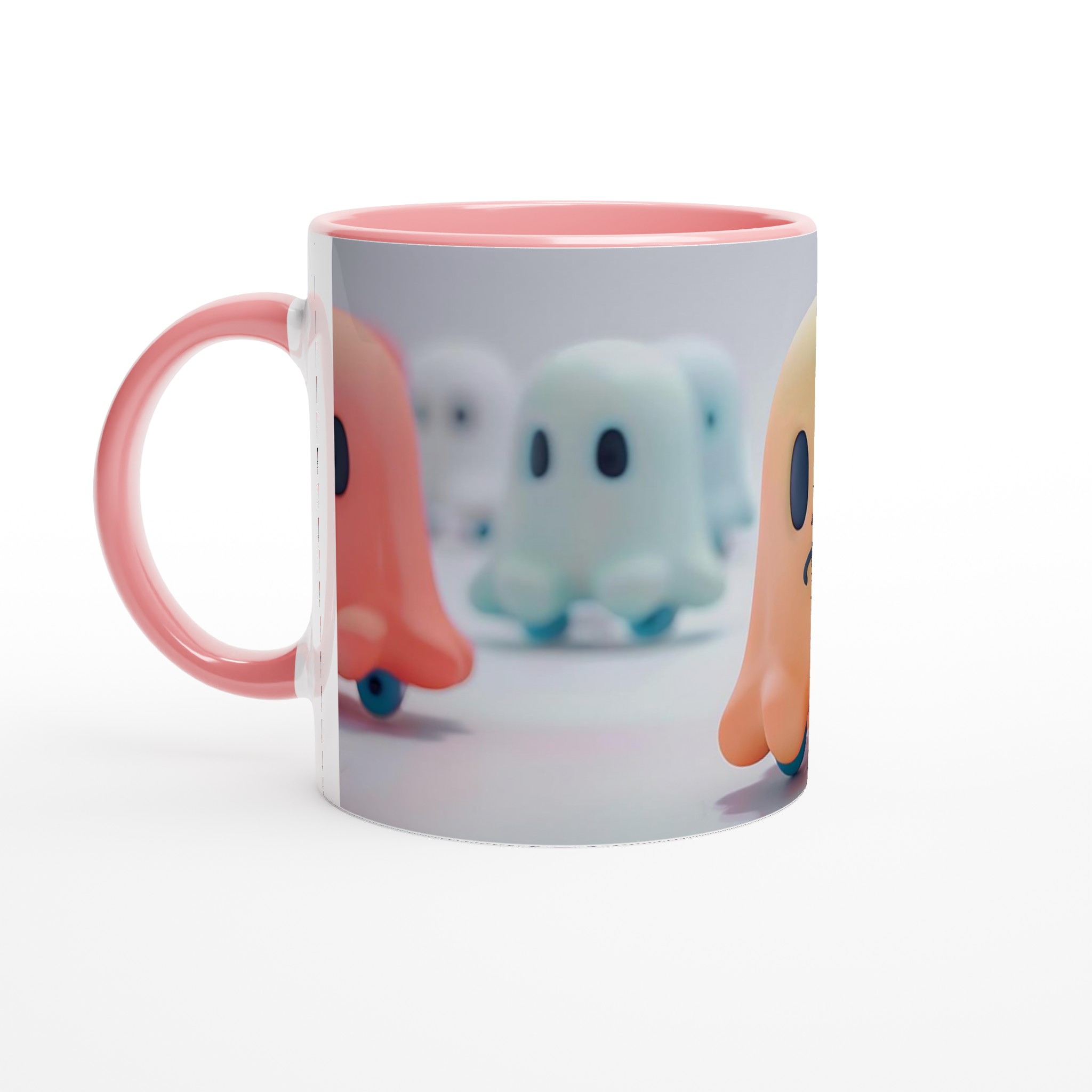 Pastellspöken 11oz Keramisk Mugg – Lekfull Design i Flera Färger för Varje Kaffestund! 6 973aa645-c0b9-4e02-90ee-8e55d43203d9