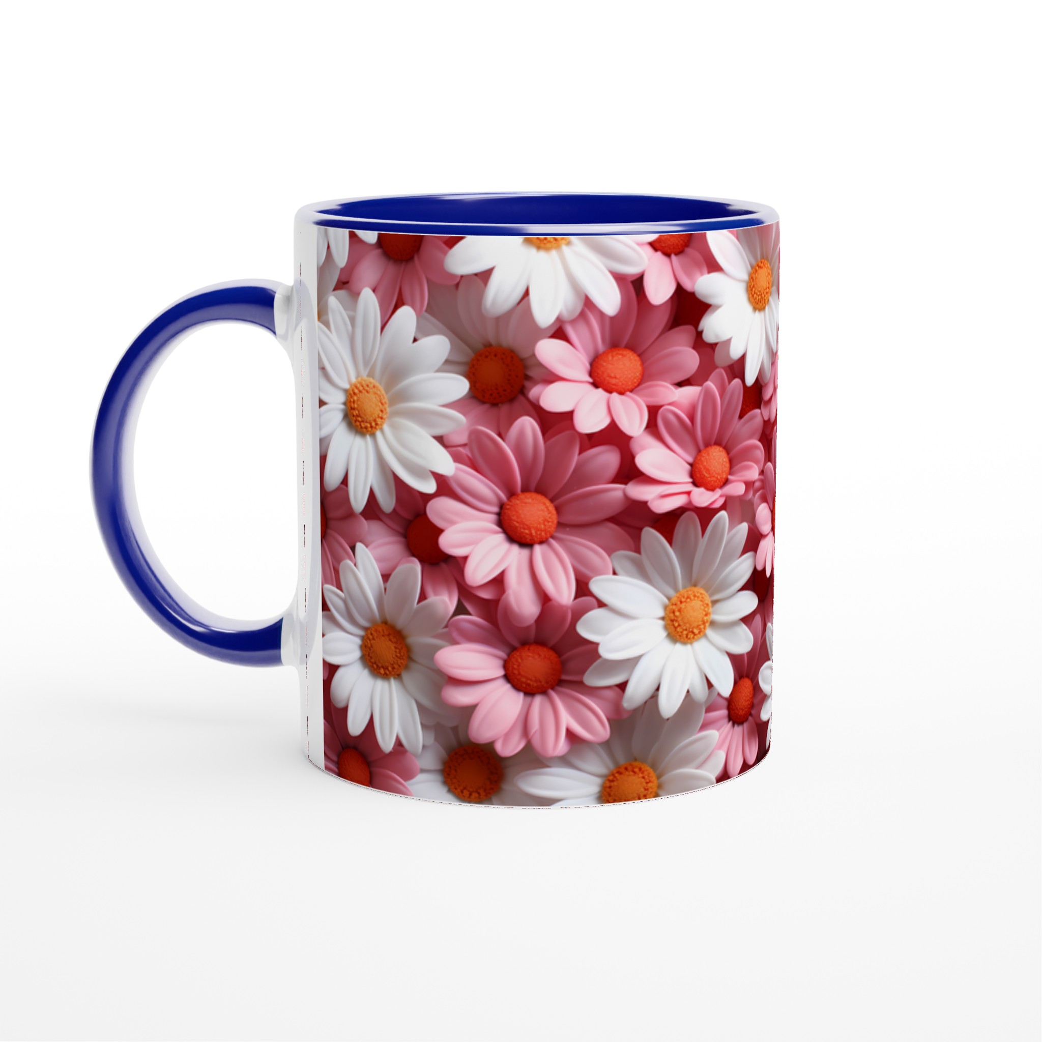 Blomstrande Daisy Dröm 11oz Keramisk Mugg – Välj bland 7 Livfulla Färger för Din Perfekta Kaffestund 4 9773cbcd-852c-43c6-a96d-506df355b22f