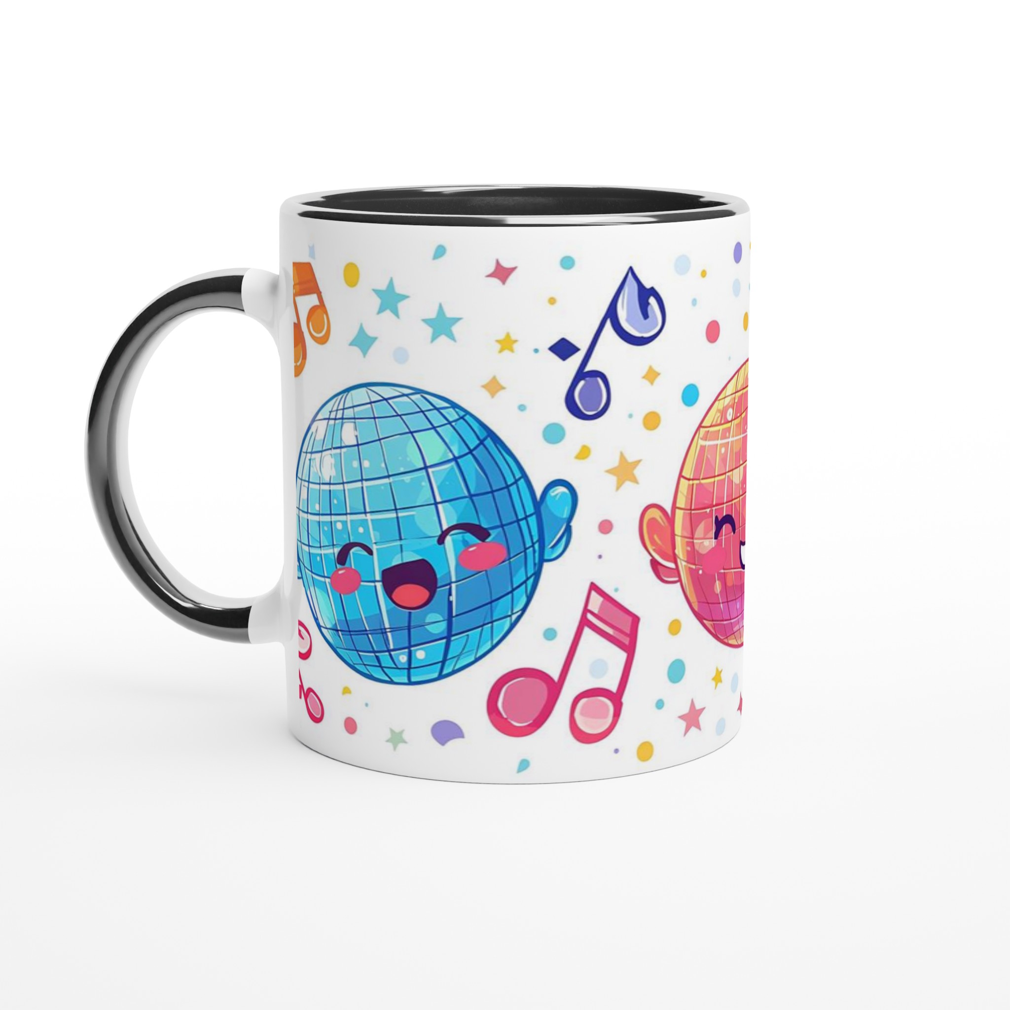 Disco Party Keramikmugg - Charmig & Färgglad 11oz Kaffekopp för Dansälskaren 7 979ceff9-ac54-448f-ba56-5f9ca99f2445