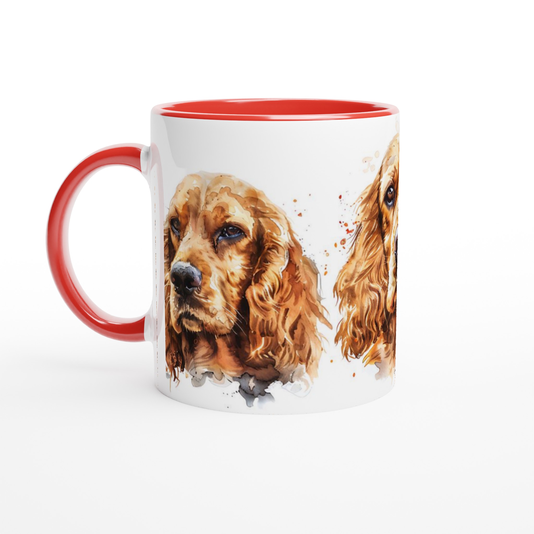 Vacker Cocker Spaniel Akvarellmugg – 11 oz Keramisk Kaffekopp för Hundälskare i Valfri Färg 5 980efa18-f58f-4c39-9eae-567a376d3d47