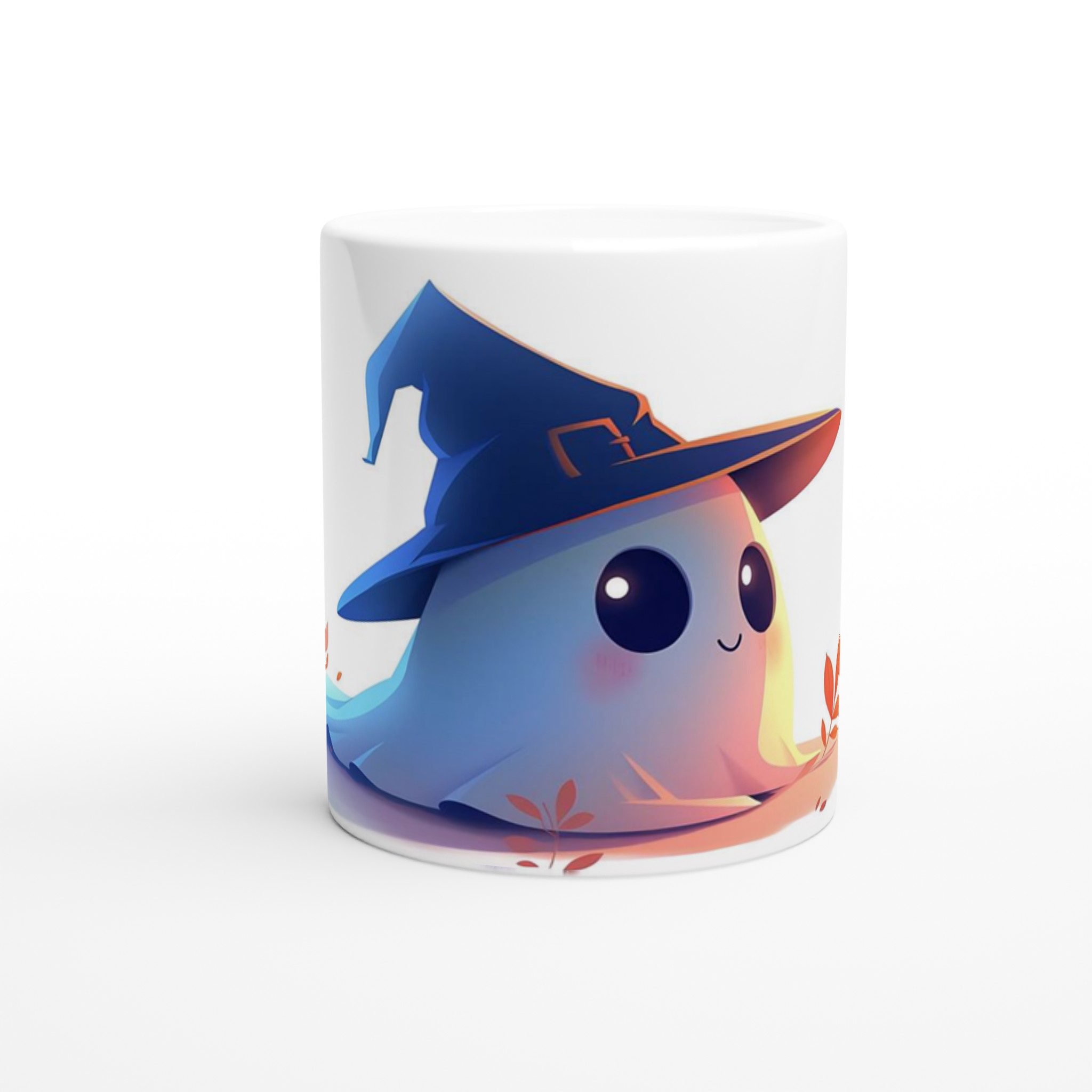 Söt Spöke i Häxhatt Keramisk Mugg – Personlig Halloweenpresent & Höstmys för Kaffeälskare 8 982ad8d2-bb4d-408d-8587-dbe769815d6c