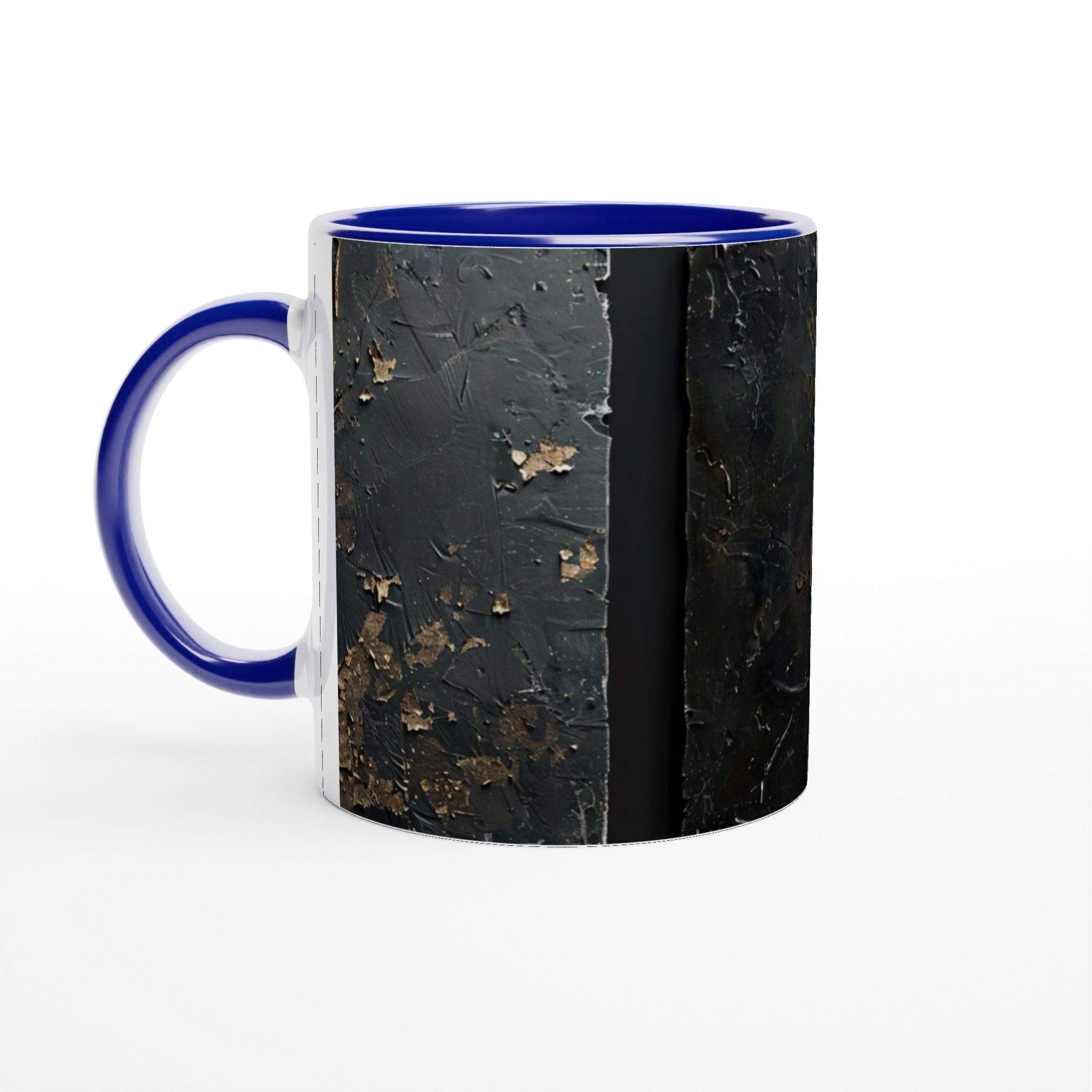 Abstrakt Mugg i Mörk Ton – 11 oz Keramikmugg med Metallisk Lyster 4 988ce1c2-7e8d-4fbd-9c24-643860e9364a
