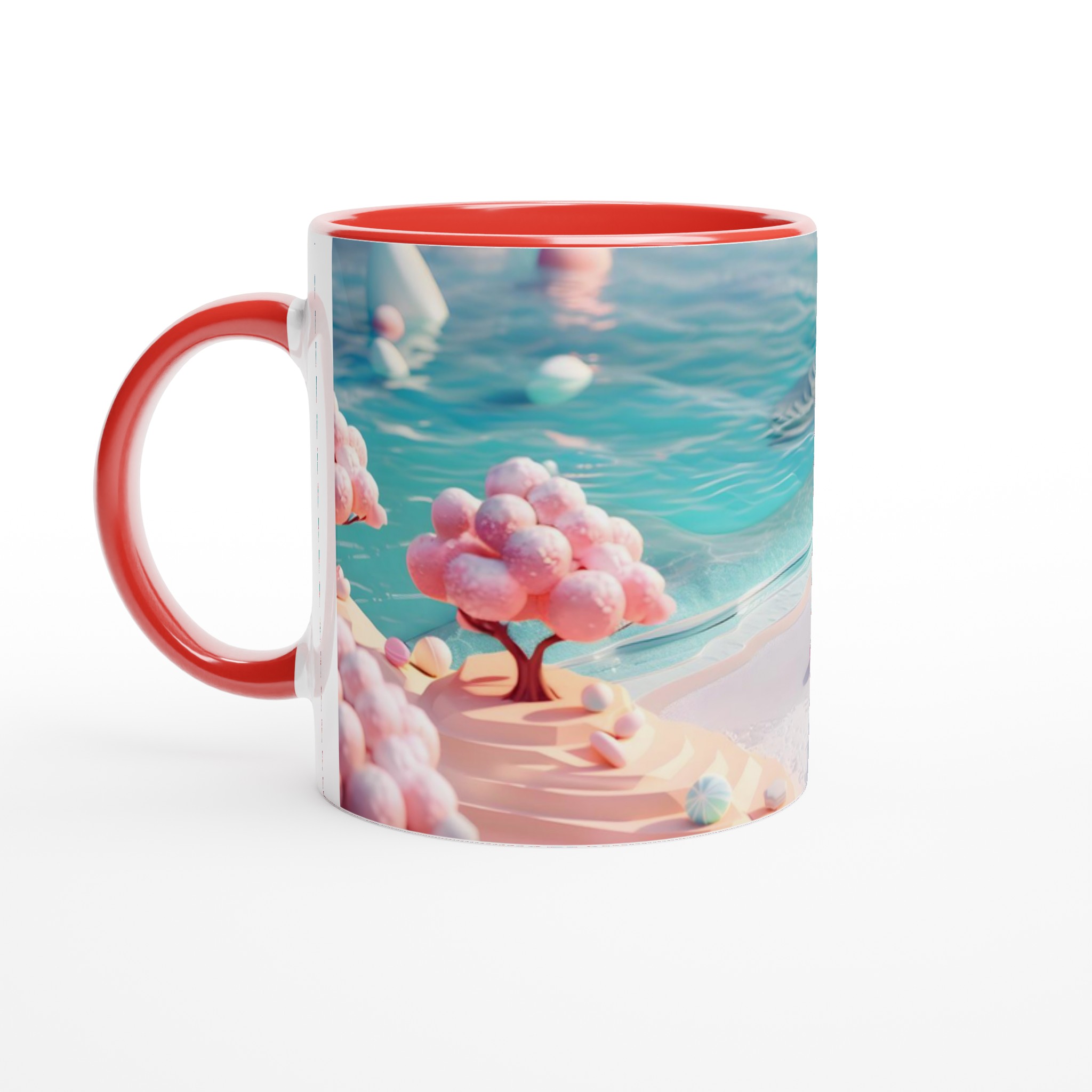 Pastellstrand 11oz Keramisk Mugg – Drömsk Design i Sju Ljuvliga Färger 5 98c6d3fb-039b-414b-8724-655041feb3e4