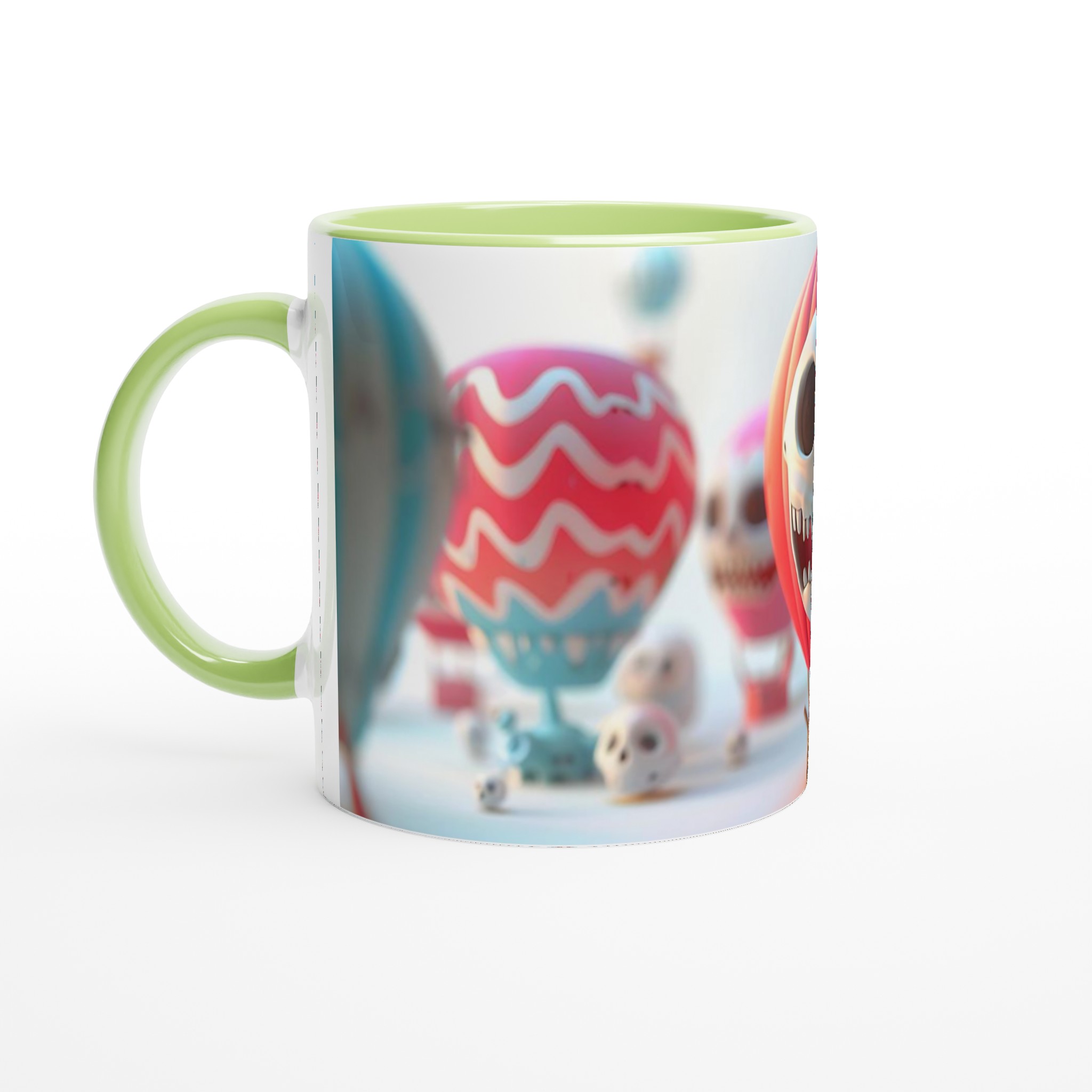 Skellettballong 11oz Keramisk Mugg – Färgglad Halloween eller Fest Favorit 3 99027970-fbd5-477f-8969-9694f7276cbd