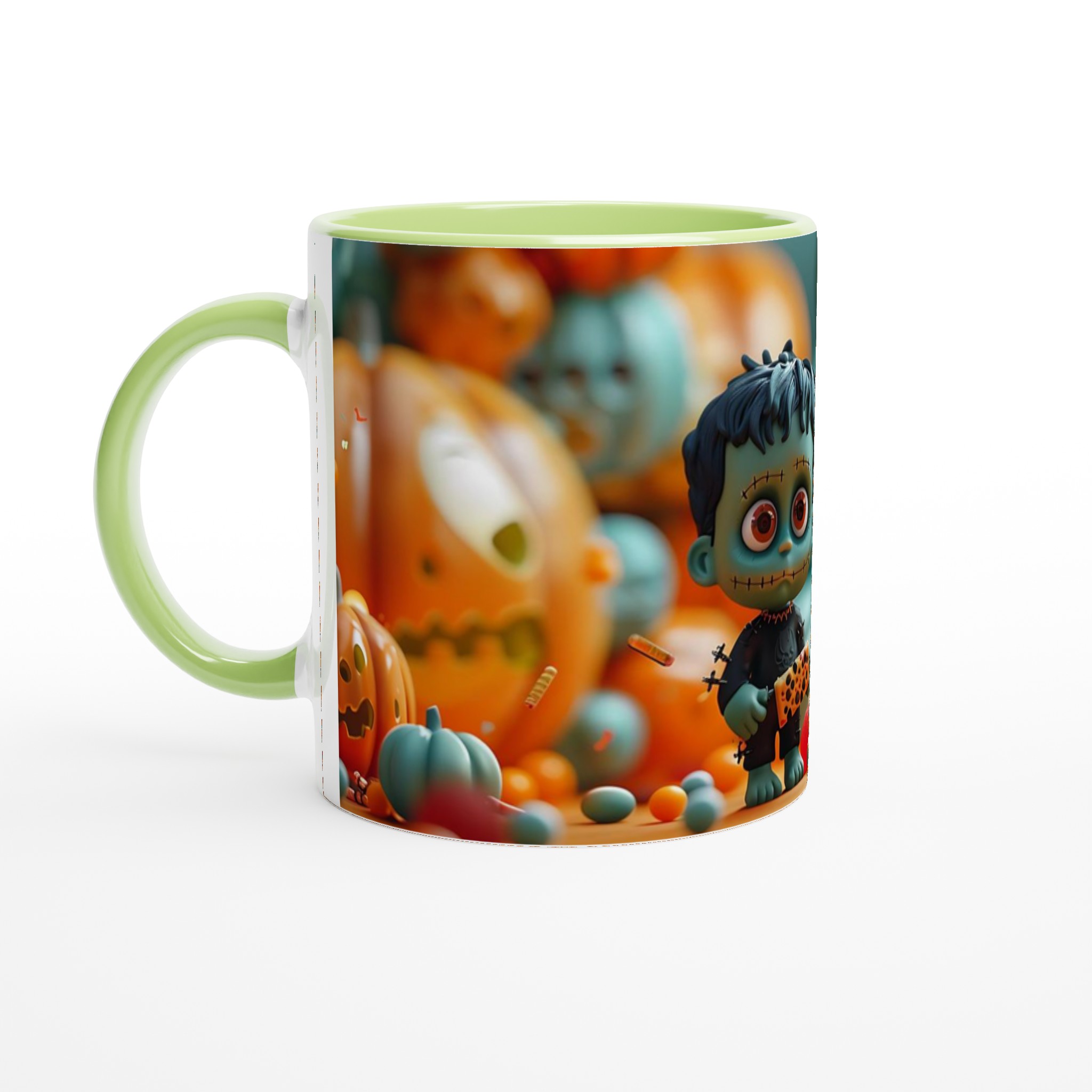 Söt Liten Frankenstein Mugg – Perfekt för Halloween & Kaffestunder i din favoritfärg! 3 99227bae-e6eb-4f30-8b8d-76120cf7736d