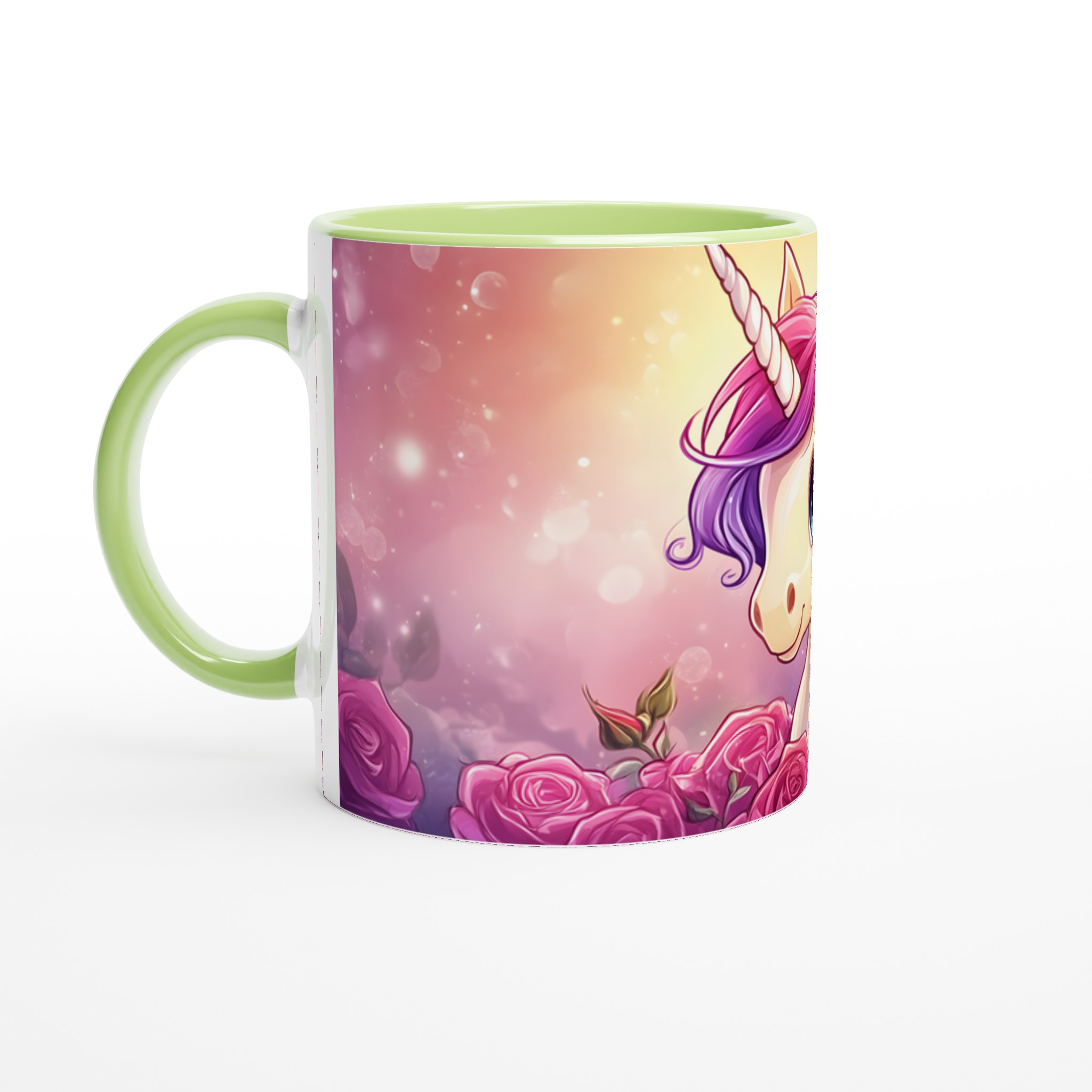Magical Enhörningsmugg – Förtrollande Kawaii Design, 11oz Keramik, Välj Din Färg! 3 992a9d85-f404-41f8-919a-b29d6186e38b
