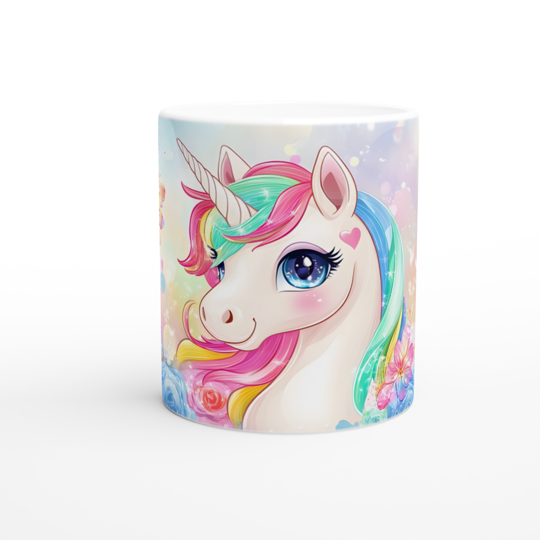 Magisk Enhörningsmugg – 11oz Keramisk Kaffekopp med Regnbågsfärgad Design – Välj bland 7 Förtrollande Färger! 8 99cb237e-dcc2-4d38-9dfc-9773cde082c4
