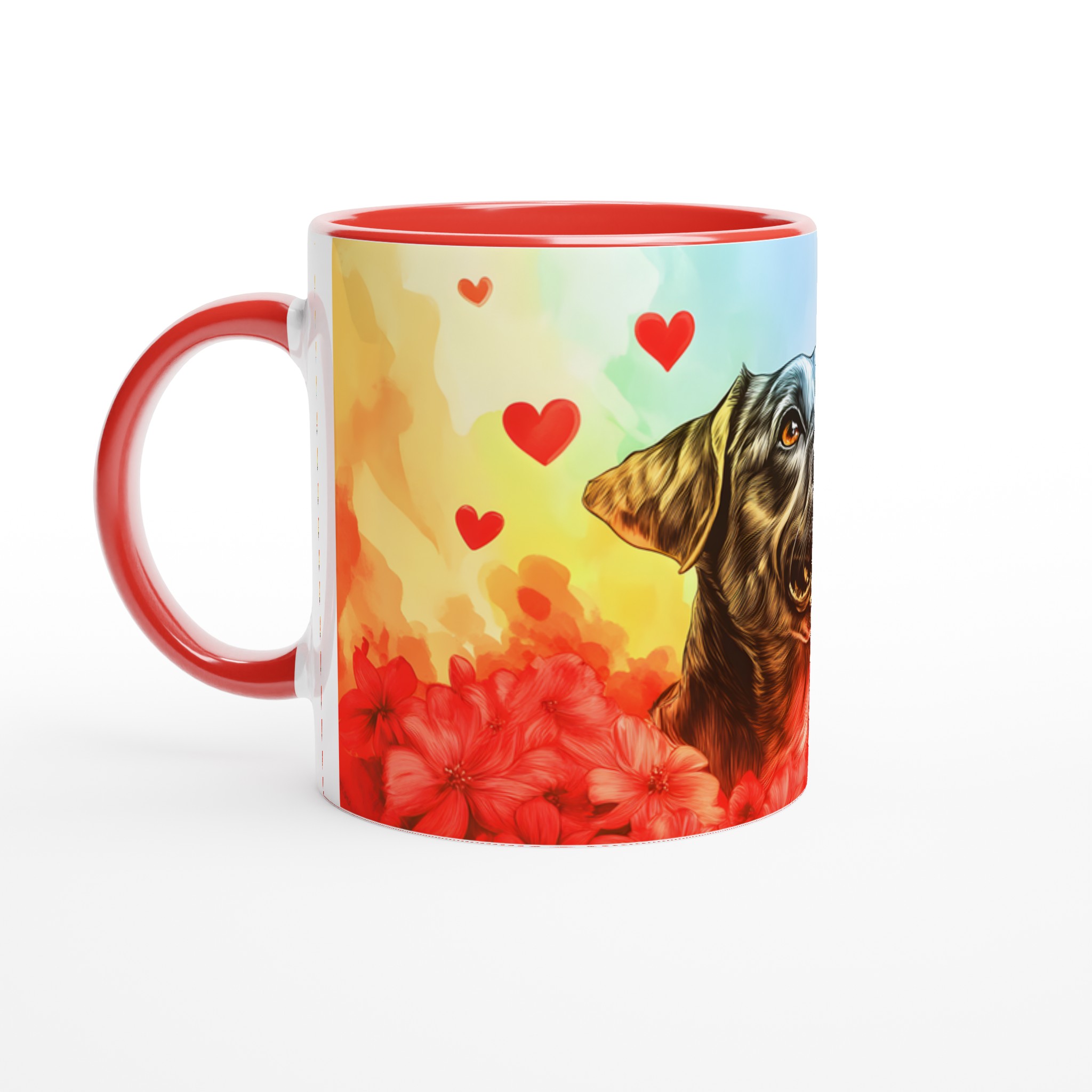 Kärleksfull Labrador Mugg – En Färgstark Keramisk Kaffemugg för Hundälskare, Välj Din Favoritfärg! 5 99d3f4bb-5fa1-48c8-849d-04f785b37f39