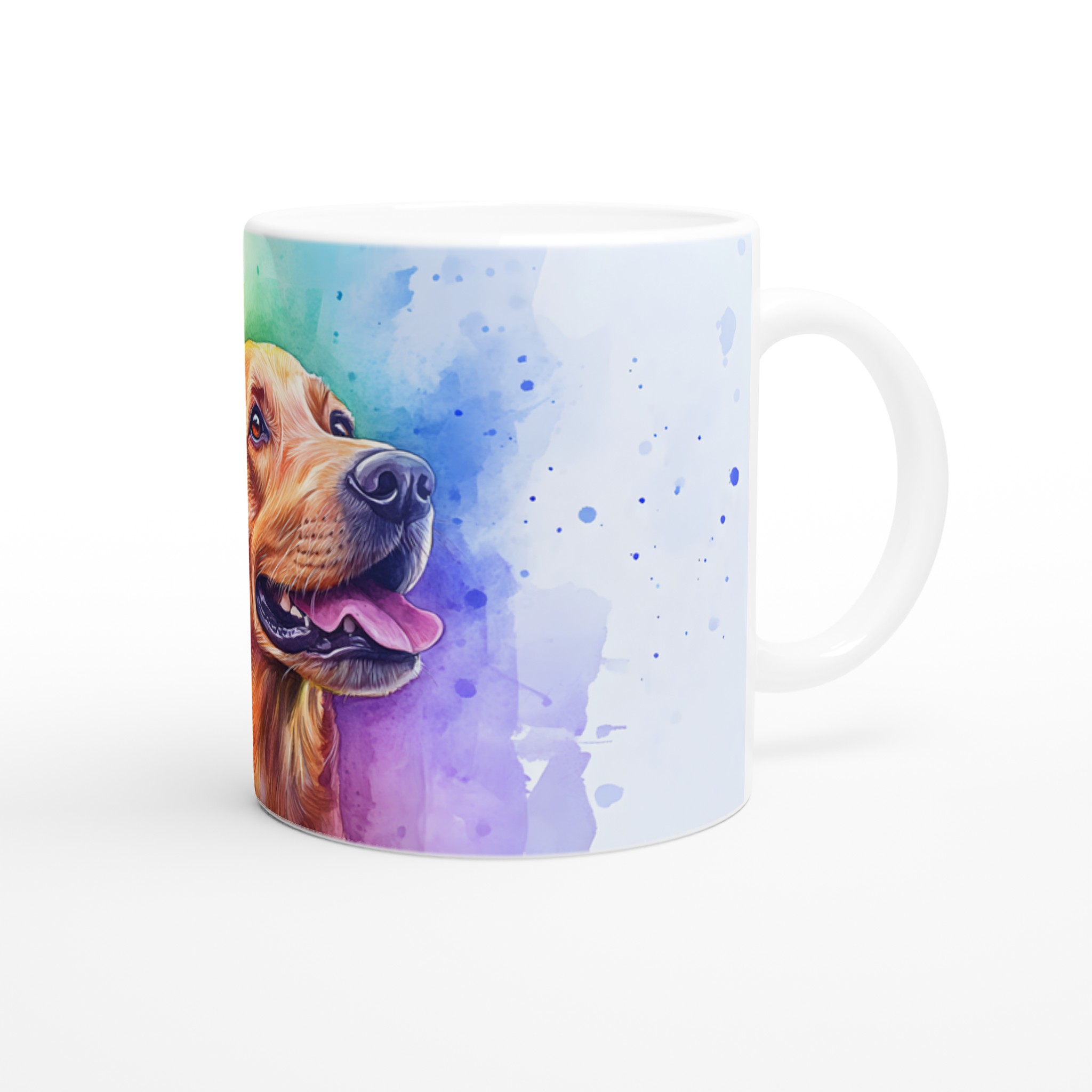 Färgsprakande Labrador Mugg – En Glad Vän i Akvarell | 11oz Keramikmugg i Valfri Färg 9 99e6a738-6380-4ae0-a211-684072eb9fea