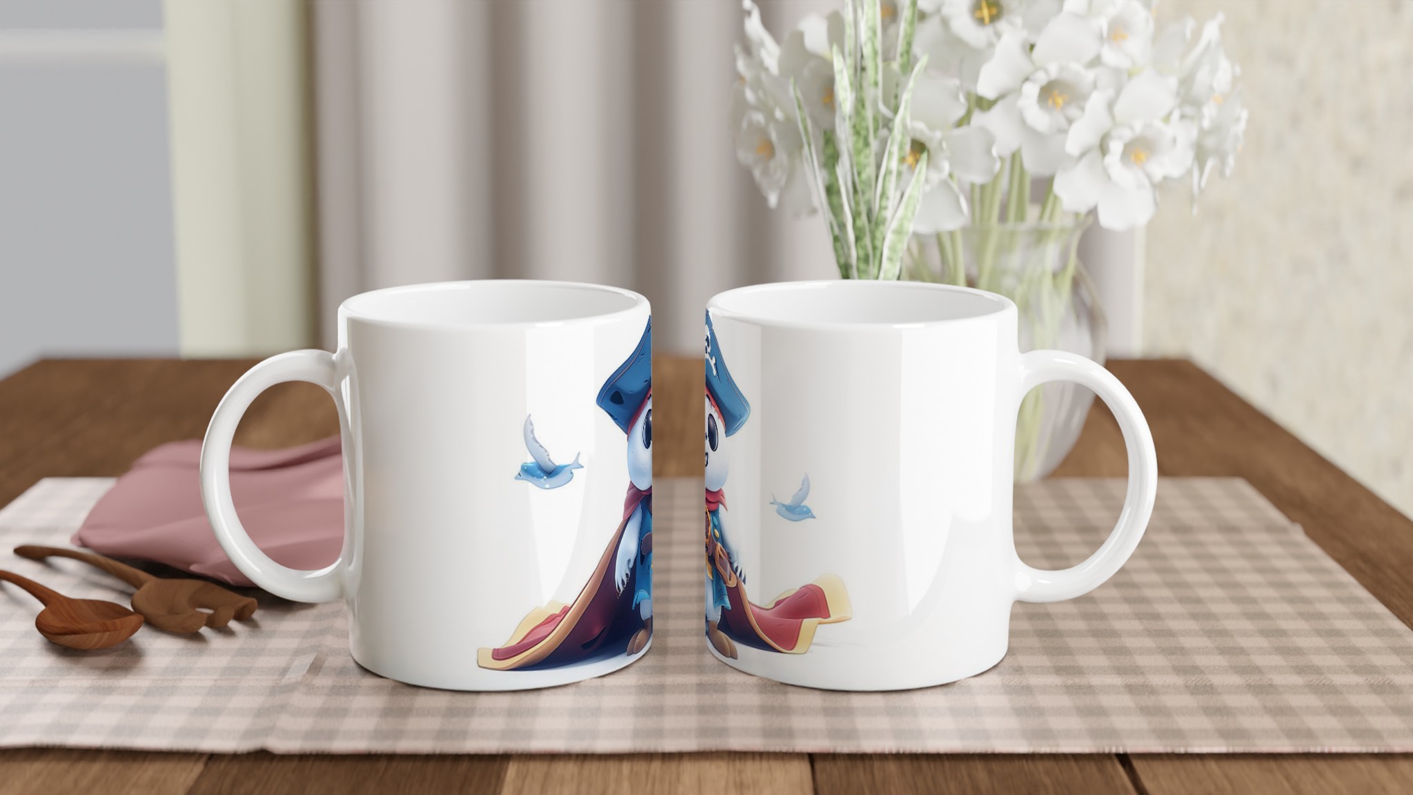 Söt Pirat Nalle Mugg - Livlig & Hållbar 11oz Keramisk Kaffekopp för Äventyrare 10 9a2c3416-a4a7-440e-b93d-e0da890d7eb0