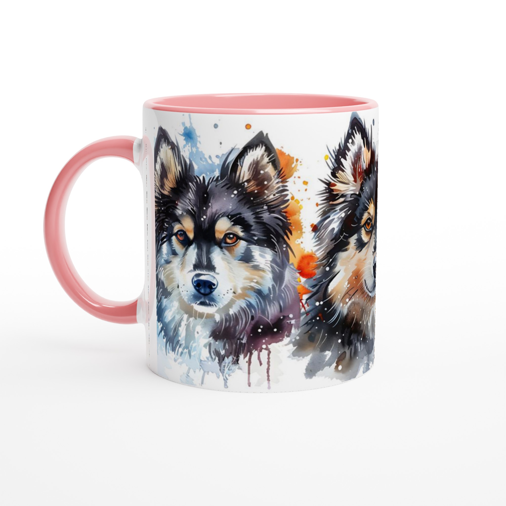Akvarellhund Mugg – Livfull Konst för Kaffeälskare i Ditt Val av 7 Keramiska Färger 4 9a2df9a9-4cc7-41ce-8e83-7c850bbb7180