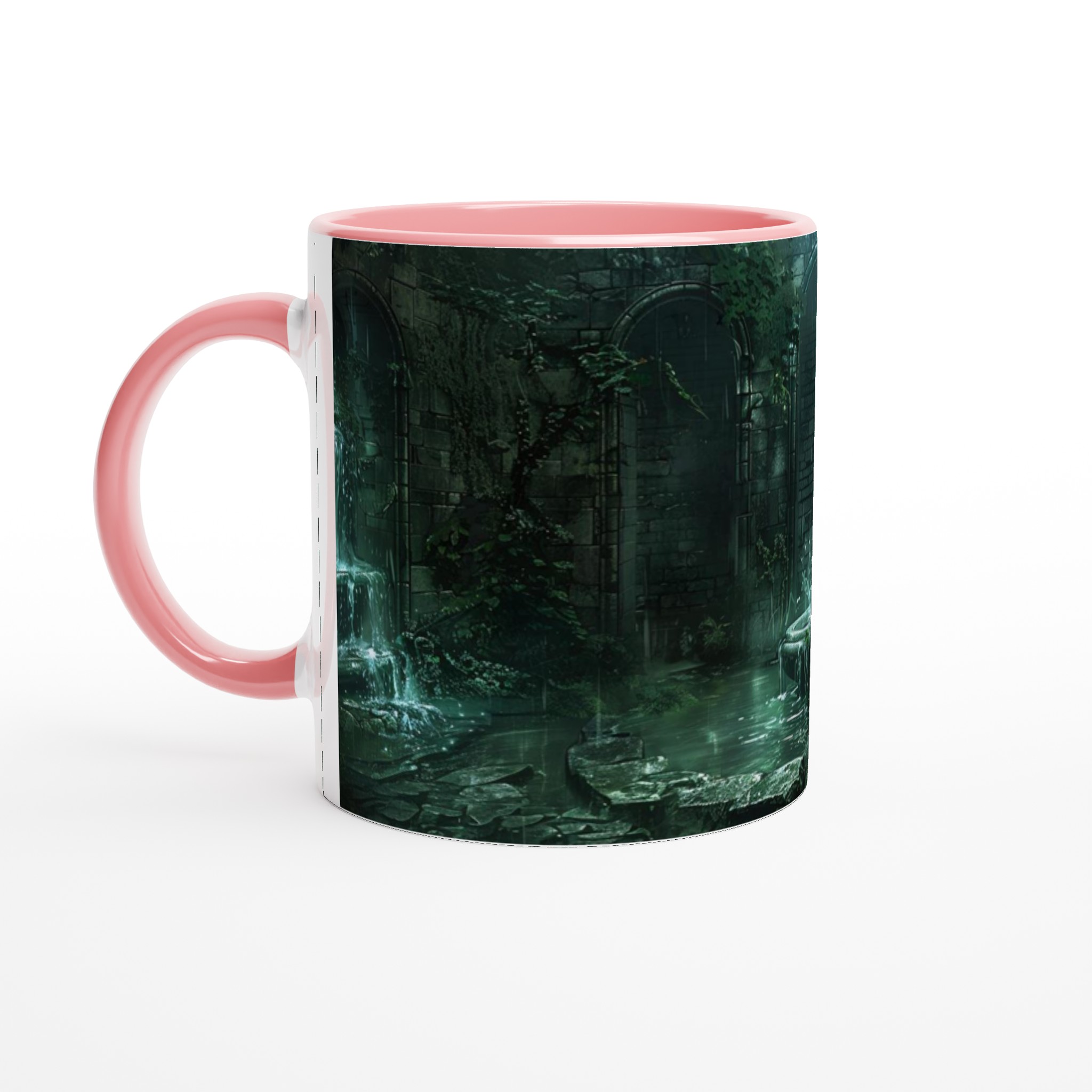 Mystisk Grotta Keramikmugg - 11oz Kaffemugg med Fantasikonst & Färgval 6 9a45fddb-fca4-4c98-97c2-b98bdb6f48e2