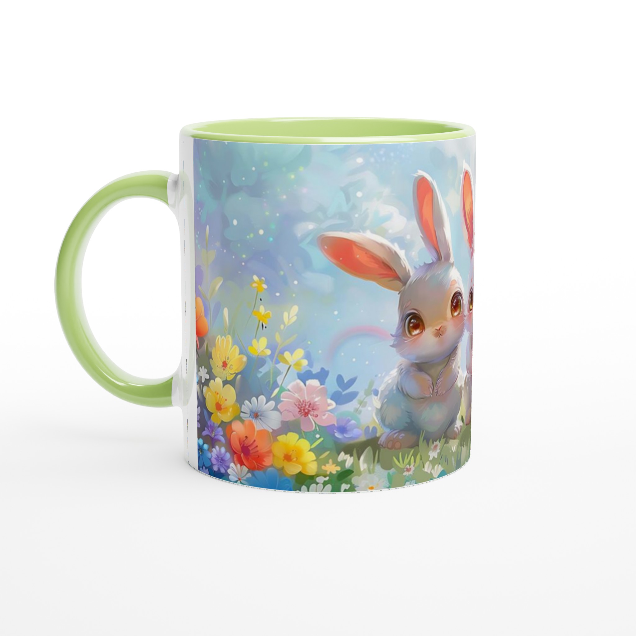 Söta Påskkaniner Keramikmugg - 11oz, Välj bland 7 Livfulla Färger för En Magisk Kaffestund 3 9aa4081a-a873-4048-9f4d-d68d016fa318