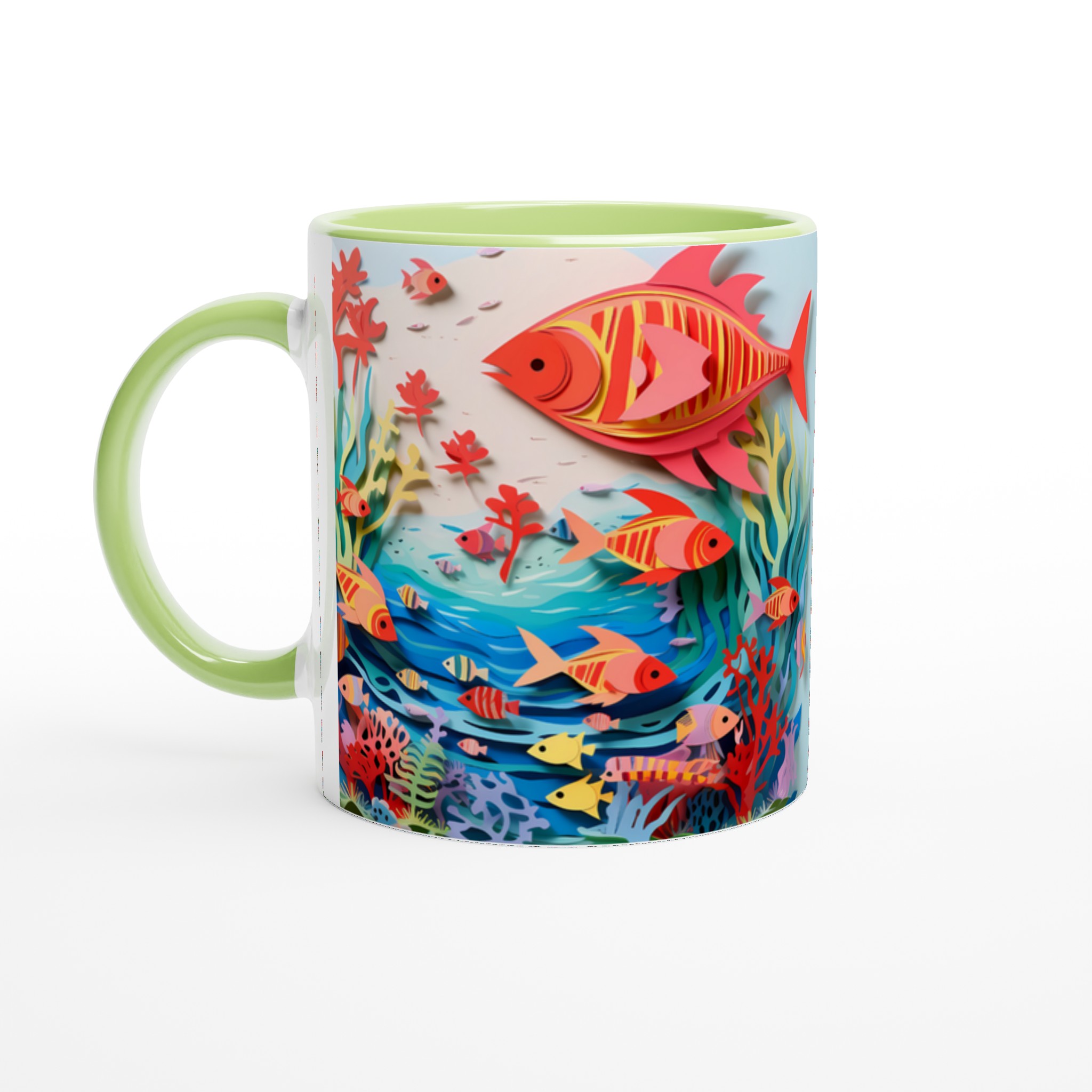 Oceanisk Drömmugg: Färgstark Keramikmugg i 7 Nyanser för en Levande Kaffestund 3 9b232070-d349-4122-88ac-22ef38220d7f