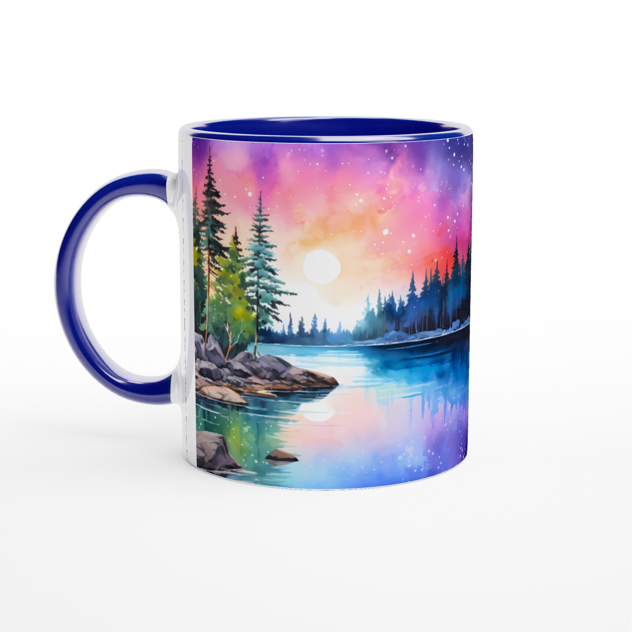 Magisk Skymning Keramikmugg - 11oz, Välj Bland 7 Levande Färger 4 9b43d111-2267-4847-93eb-dd5f07f8ad29