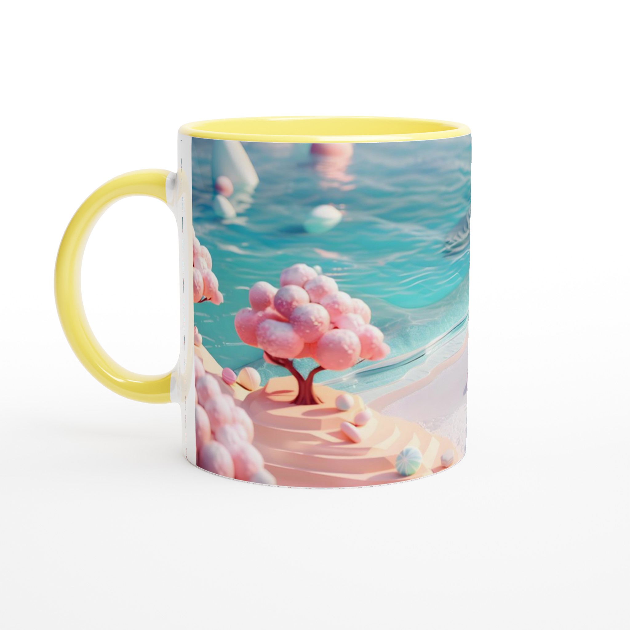 Pastellstrand 11oz Keramisk Mugg – Drömsk Design i Sju Ljuvliga Färger 3 9b9e9703-2085-476d-b6be-38cae51bf164