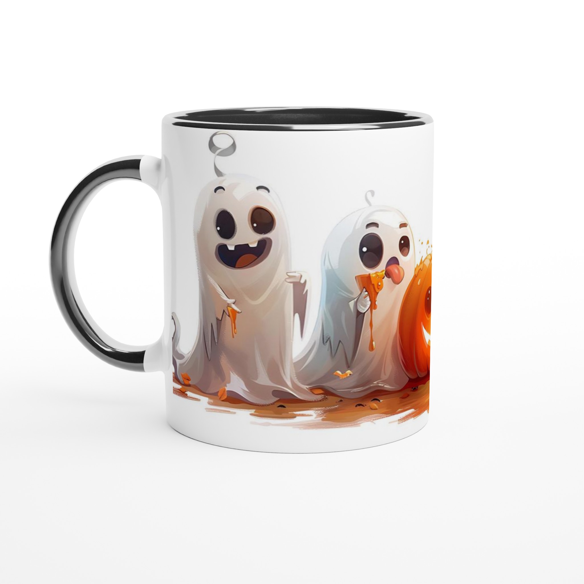 Bus eller Godis Spökmugg – Personlig 11oz Keramisk Mugg för Halloween-mys i ditt val av färg 7 9bb63363-89d3-4e24-9e91-f59bf424e4d4