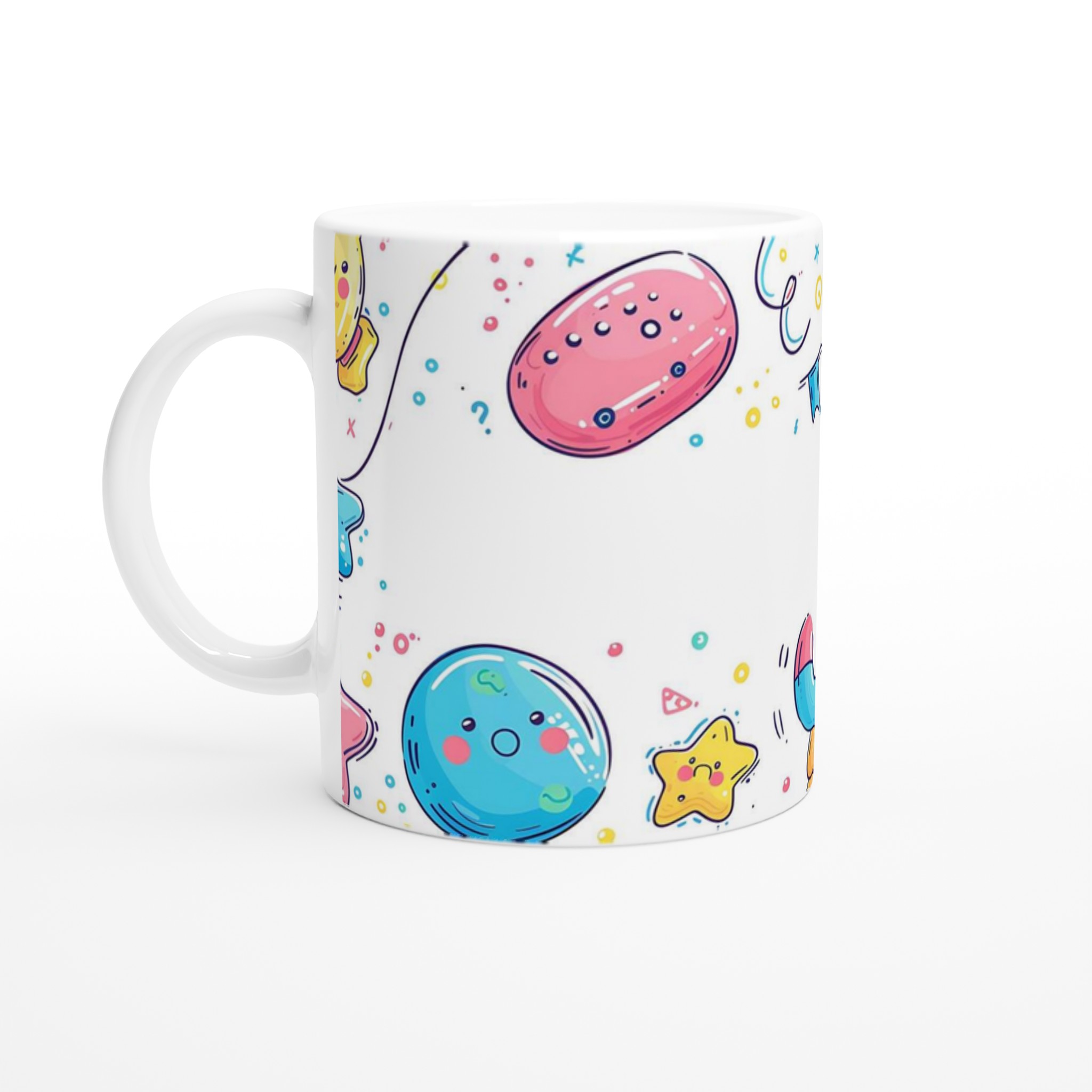 Lekfull Färgexplosion: 11oz Keramikmugg i ditt val av 7 Livliga Färger – Perfekt för Barnslig Glädje! 1 9bd267cf-d333-4ed9-b9fa-bc41846cd557