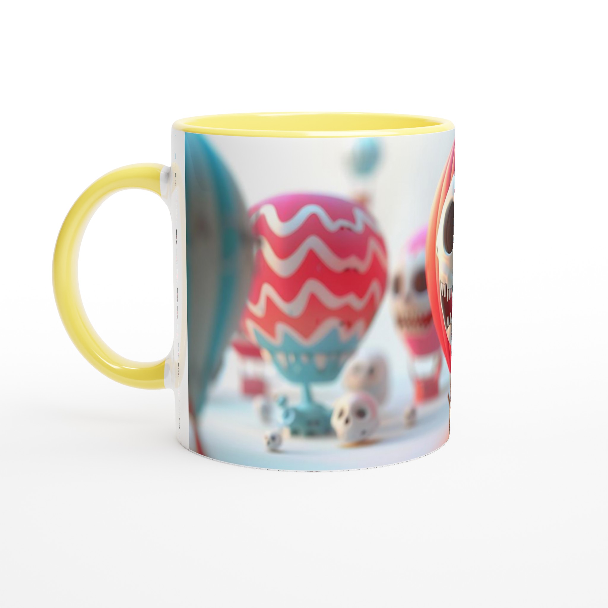 Skellettballong 11oz Keramisk Mugg – Färgglad Halloween eller Fest Favorit 5 9c2544cd-af49-47f2-93fd-22287a6196e3