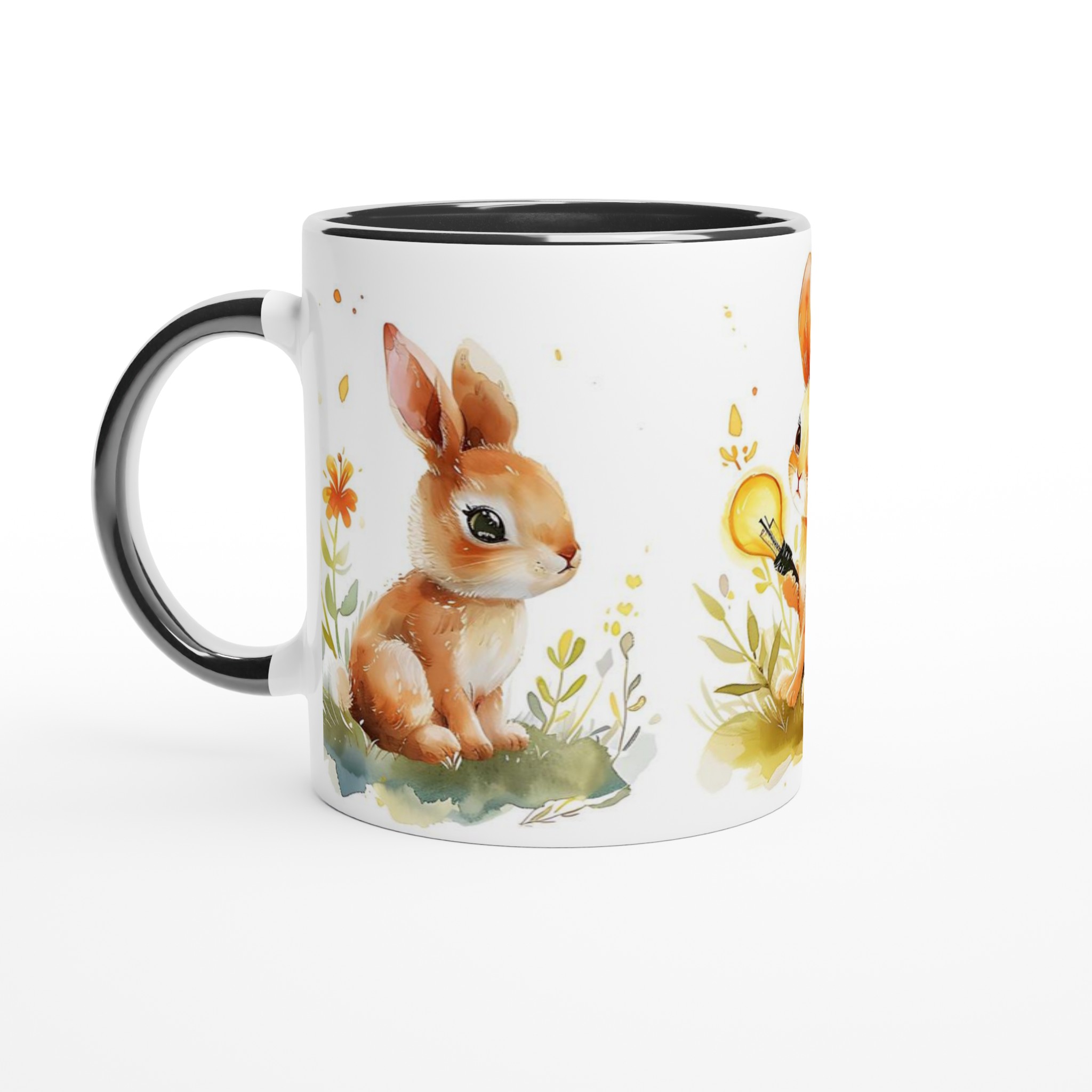 Söta kaniner akvarell 11oz keramikmugg – personlig present i flera färger 7 9c3ce0b0-eb4c-40ab-b125-e7071e8e1dd1