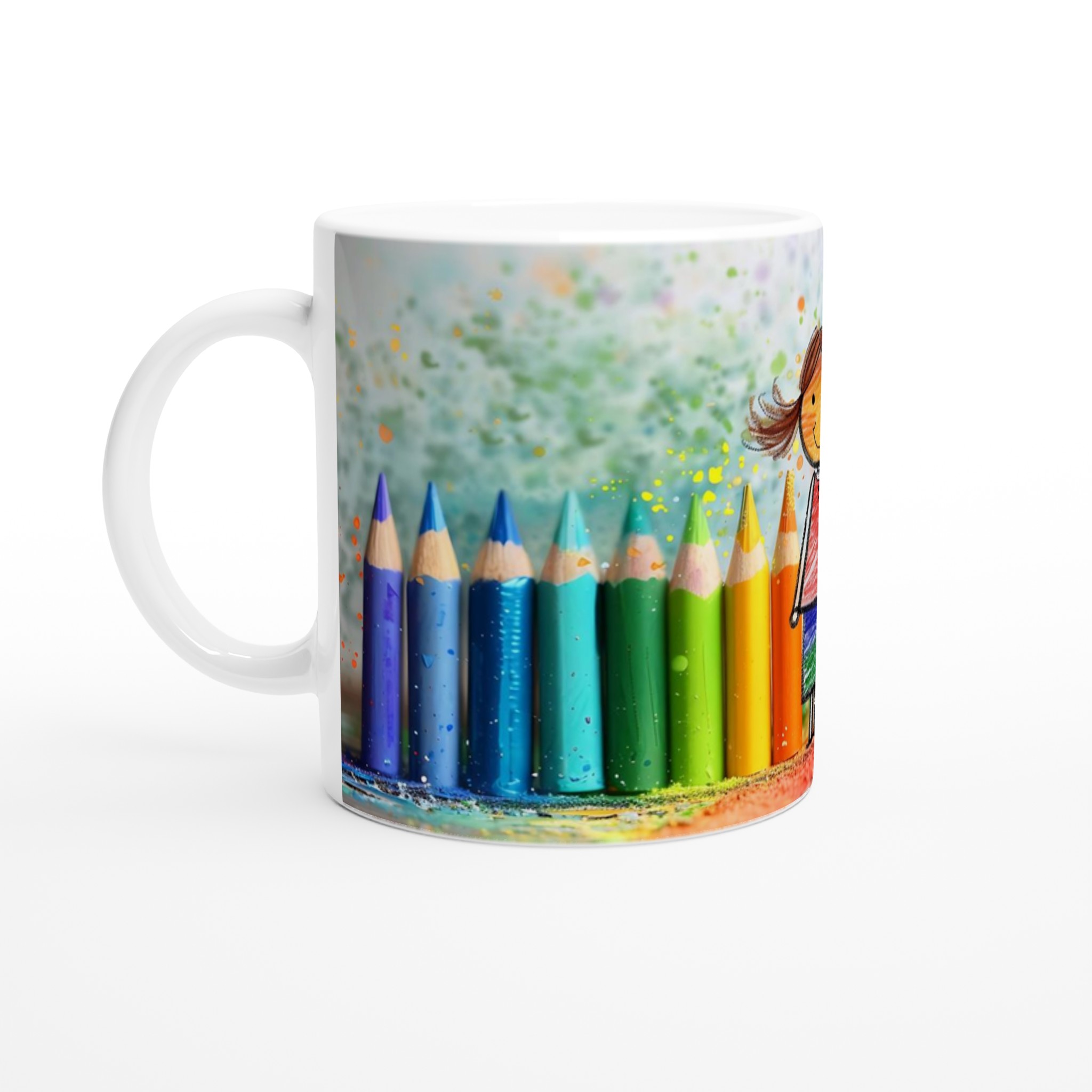 Kreativ Glädje: 11oz Keramisk Mugg med Färgexplosion & Glad Karaktär – Välj bland 7 Livfulla Färger! 1 9c68c21d-c48c-4b96-991b-fc00718c333c