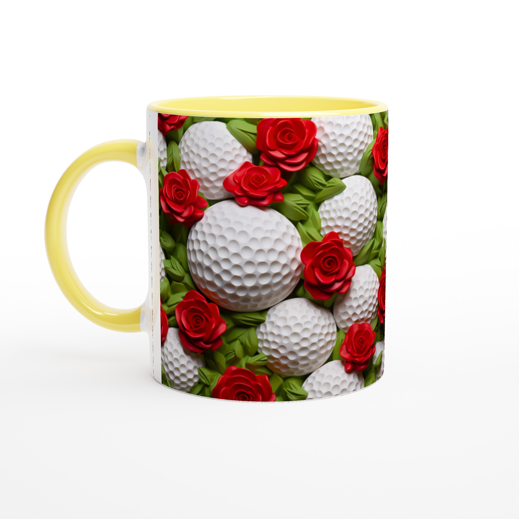 Elegant Golf & Rosor 11oz Keramikmugg – Perfekt Gåva för Golfentusiasten 5 9ca9d490-a533-402a-b437-af88d857044b