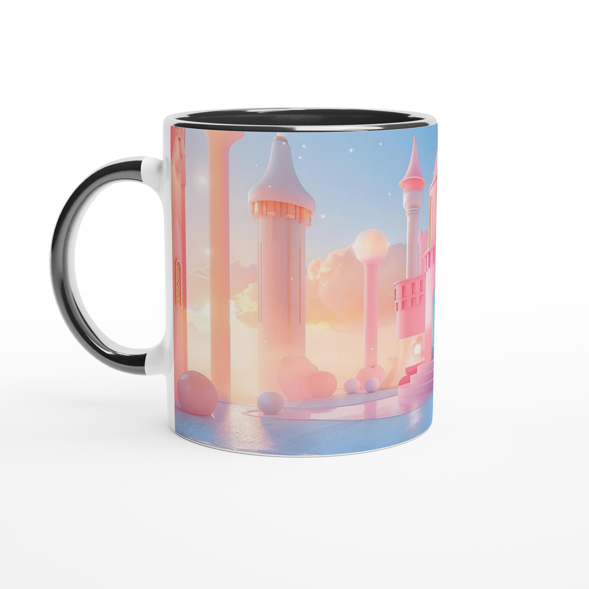 Magisk Slottsmugg i Pastelldröm – 11oz Keramikmugg för Fantasifulla Ögonblick 7 9caedfad-ca75-4009-87cc-c4a4c67841f4
