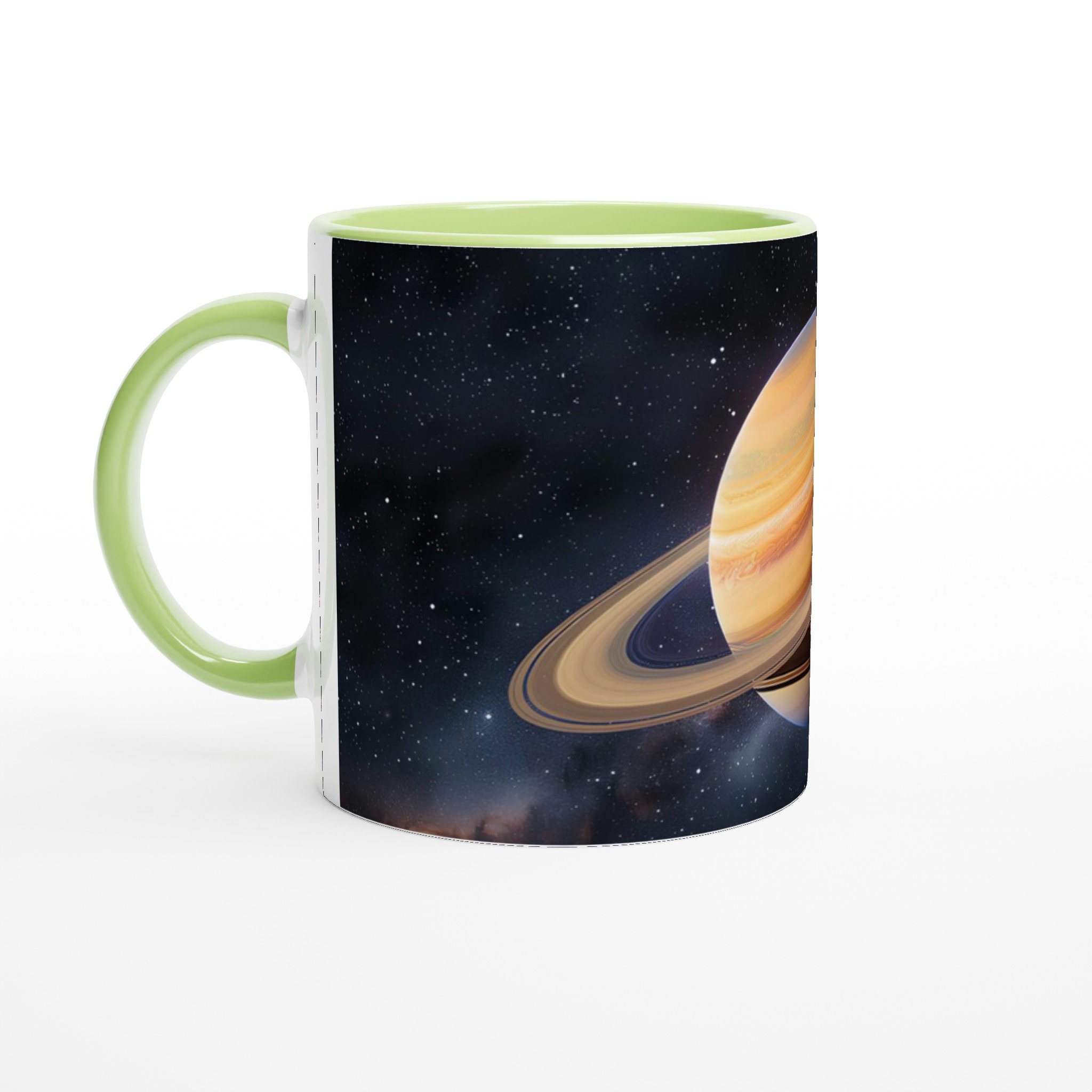 Saturnus Kosmisk 11oz Keramisk Mugg – Drick ditt kaffe bland stjärnorna i åtta färger 3 9ce1032f-a551-4502-9980-828d90c2206a
