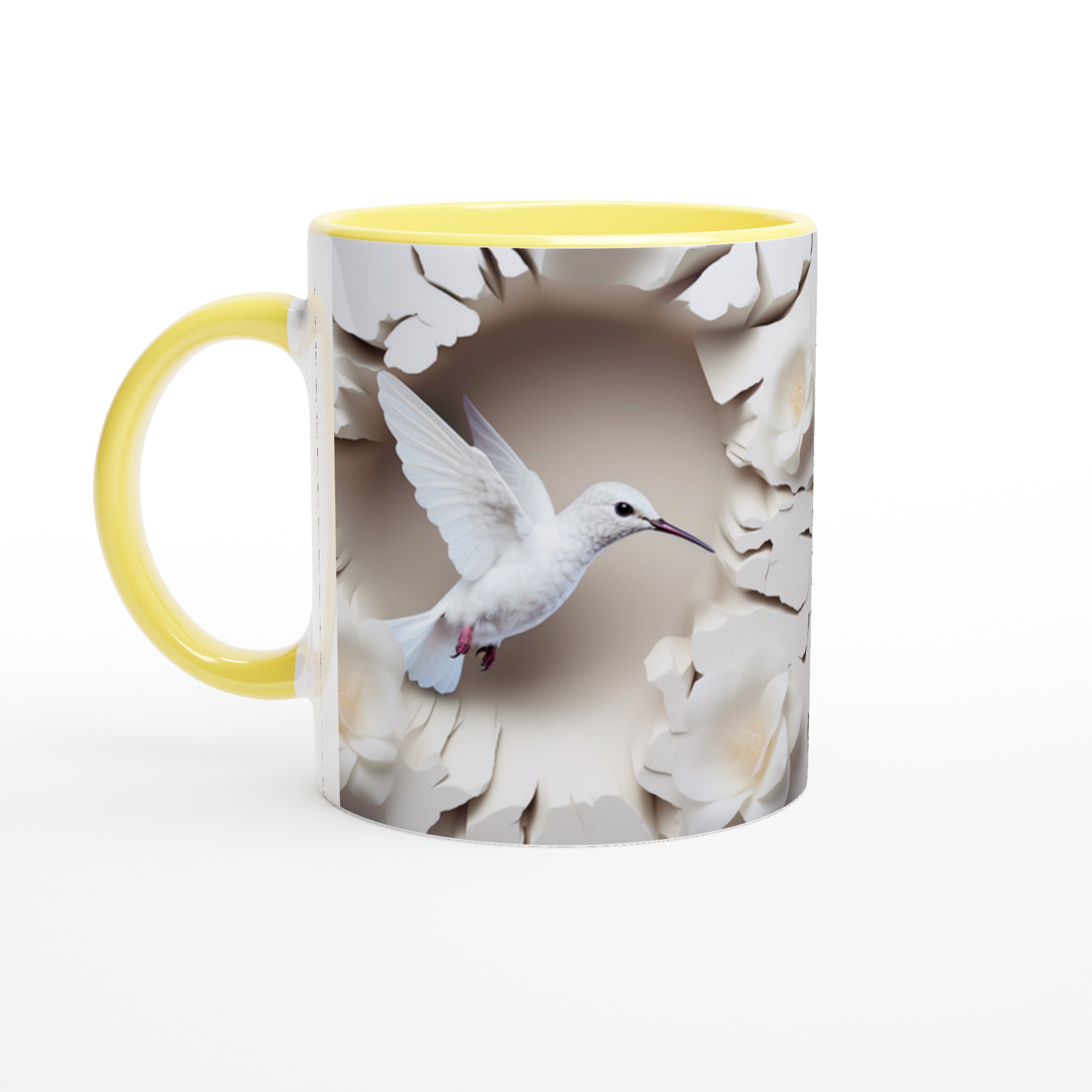 Elegant Keramikmugg med Kolibrimotiv – 11 oz i ditt Val av Sju Stilfulla Färger 5 9cf09cd4-e805-4d59-8a75-268d29053024